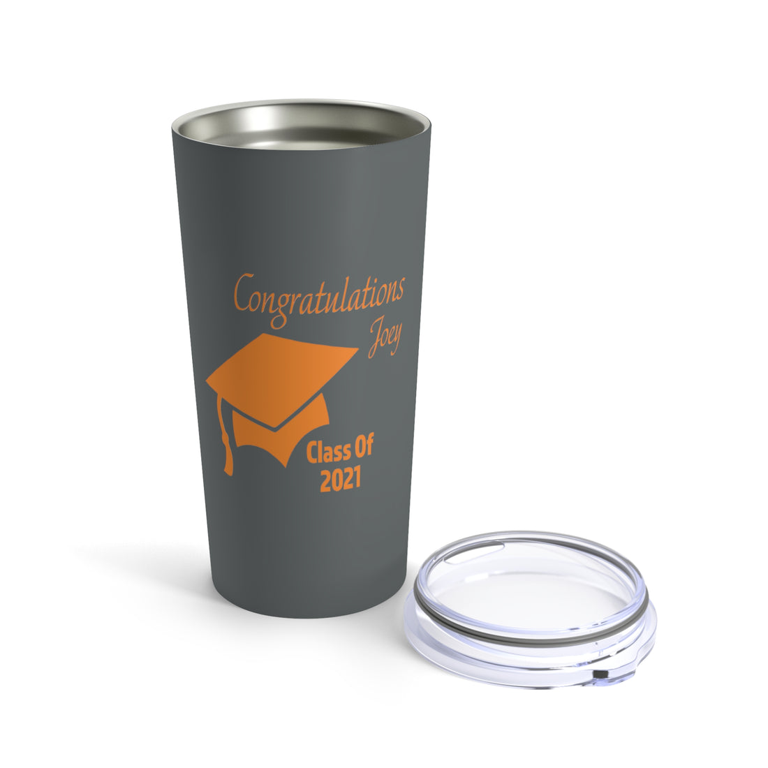 Congratulations With Year &amp; Name Customizable - Tumbler 20oz