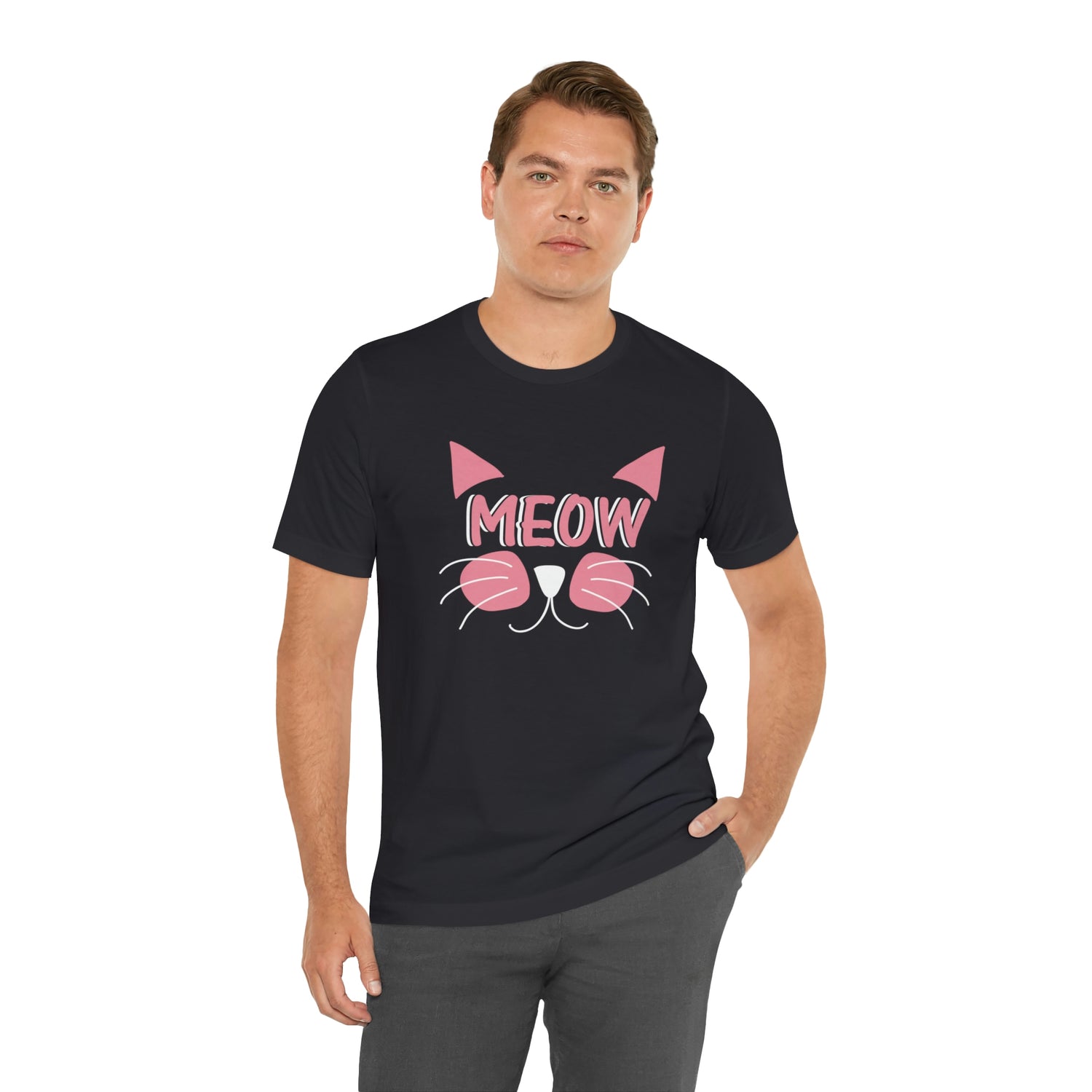 Meow - Unisex Jersey Short Sleeve Tee