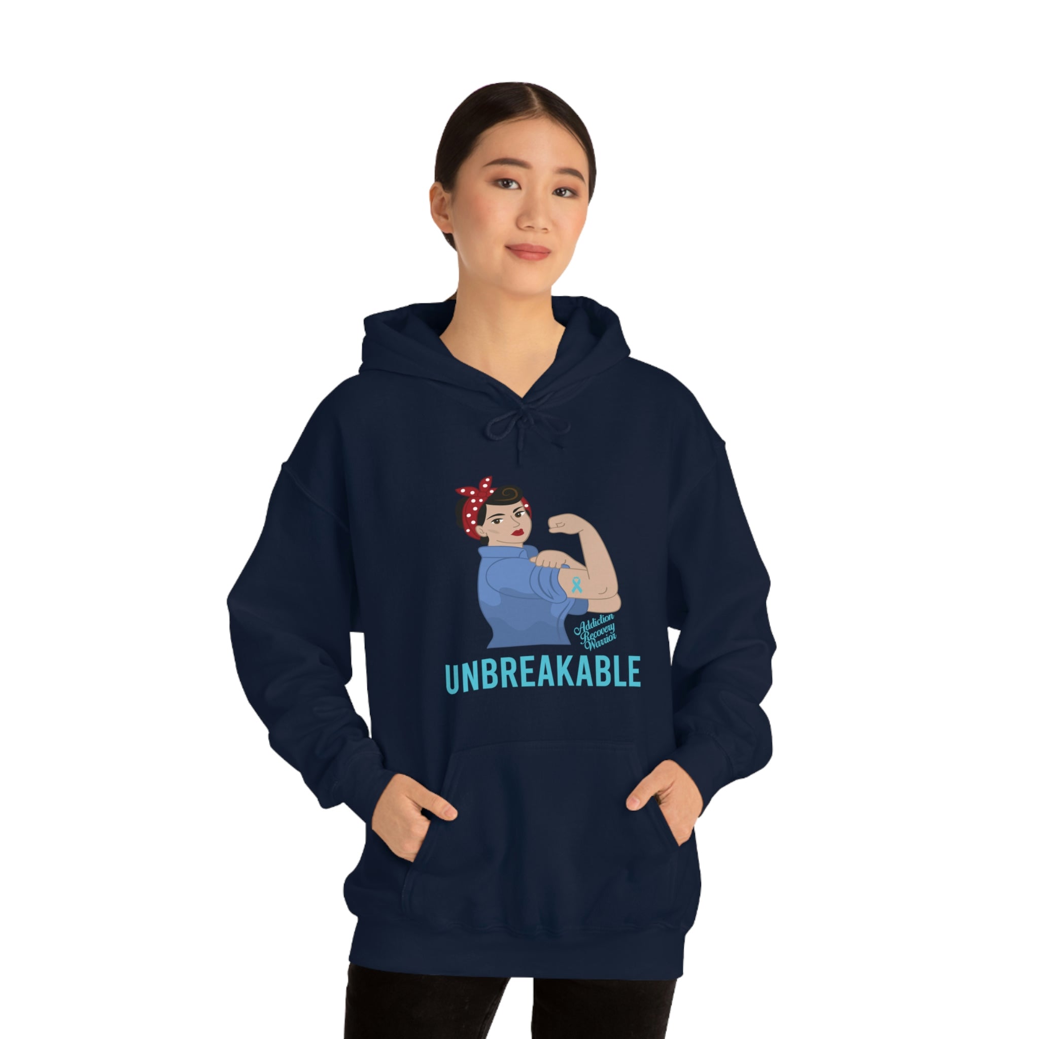 Unbreakable - Unisex Heavy Blend™ Hooded Sweatshirt