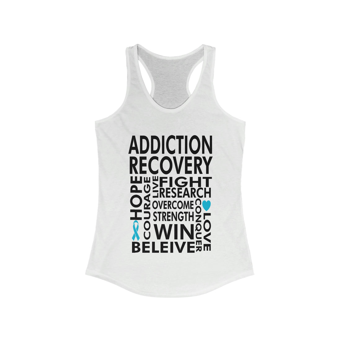 Addiction Recovery - Racerback Tank Top