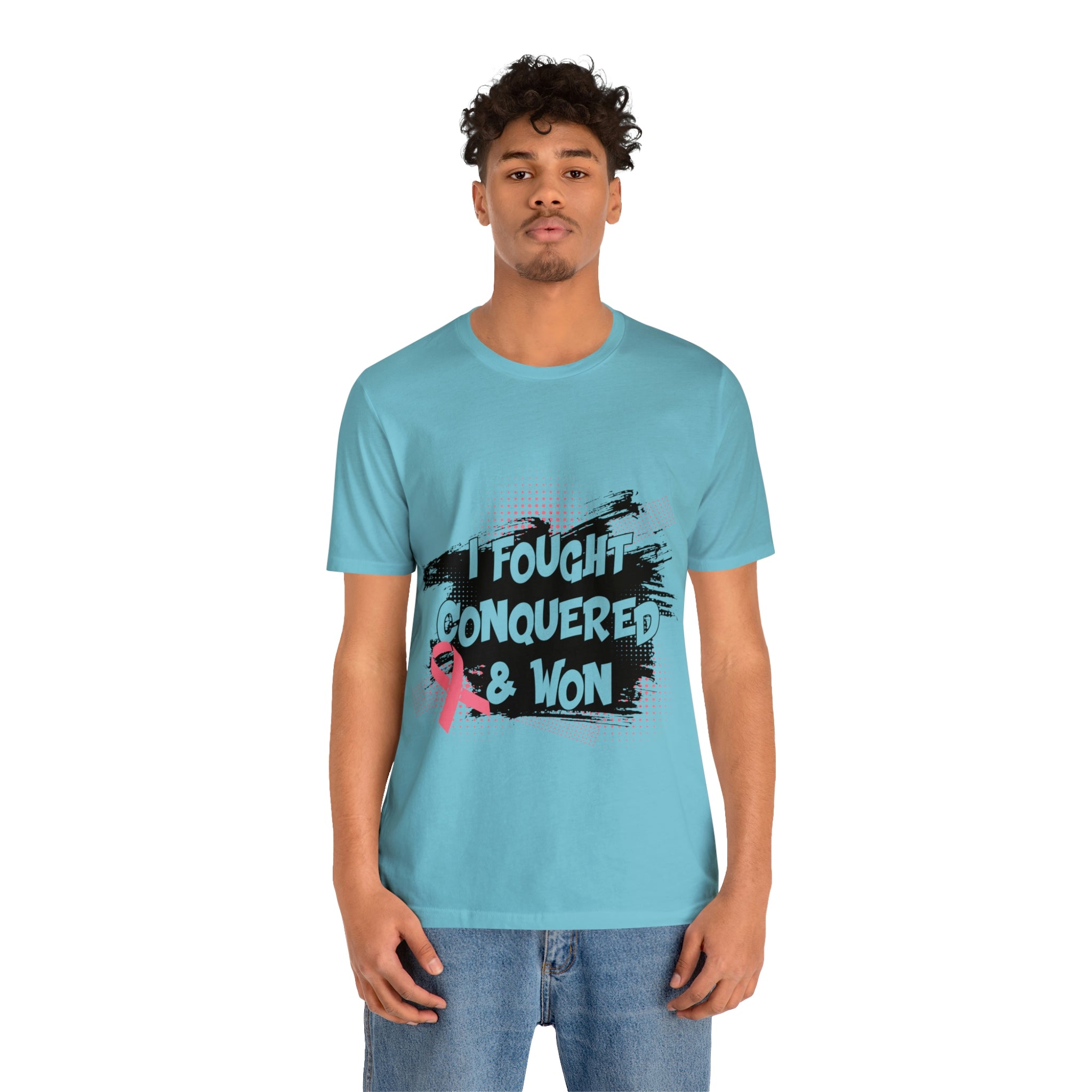 I Fought Conquered & Won - Unisex Jersey Short Sleeve Tee