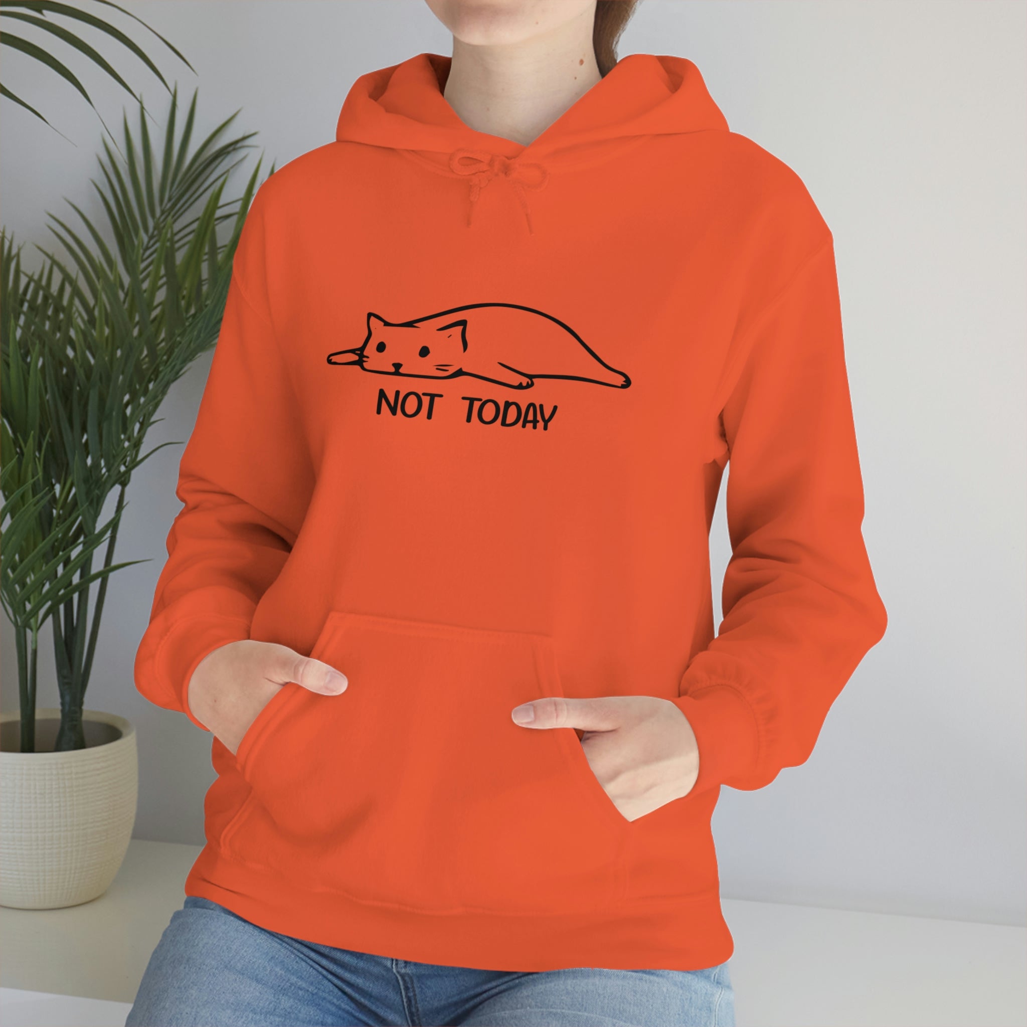 Not Today - Unisex Heavy Blend™ Hooded Sweatshirt