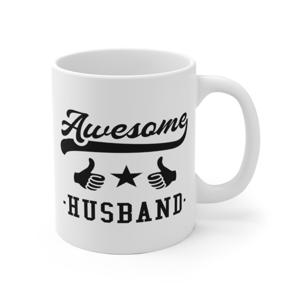 Awesome Husband - White Ceramic Mug 2 sizes Available