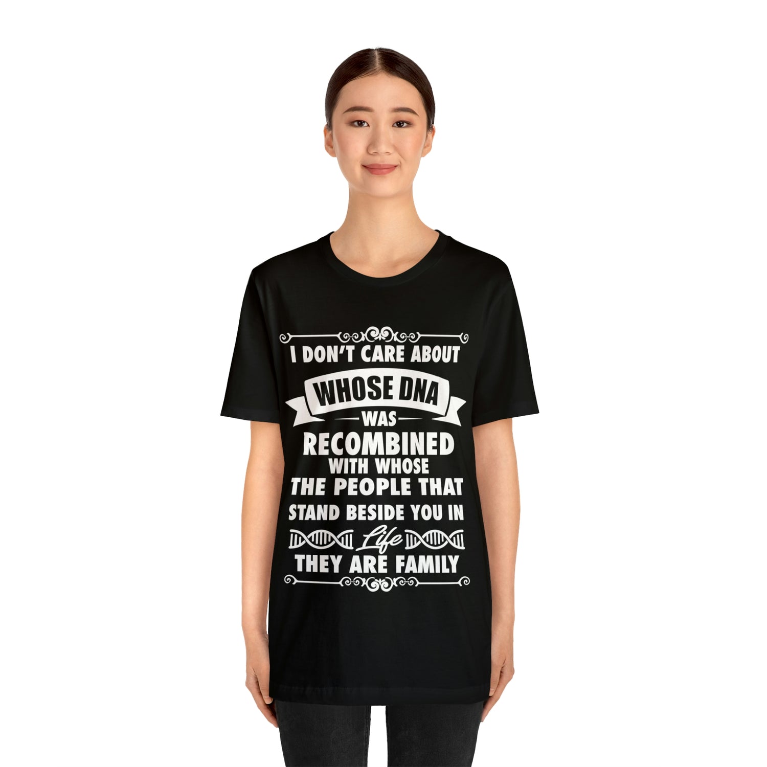 Stand beside you are Family - Unisex Jersey Short Sleeve Tee