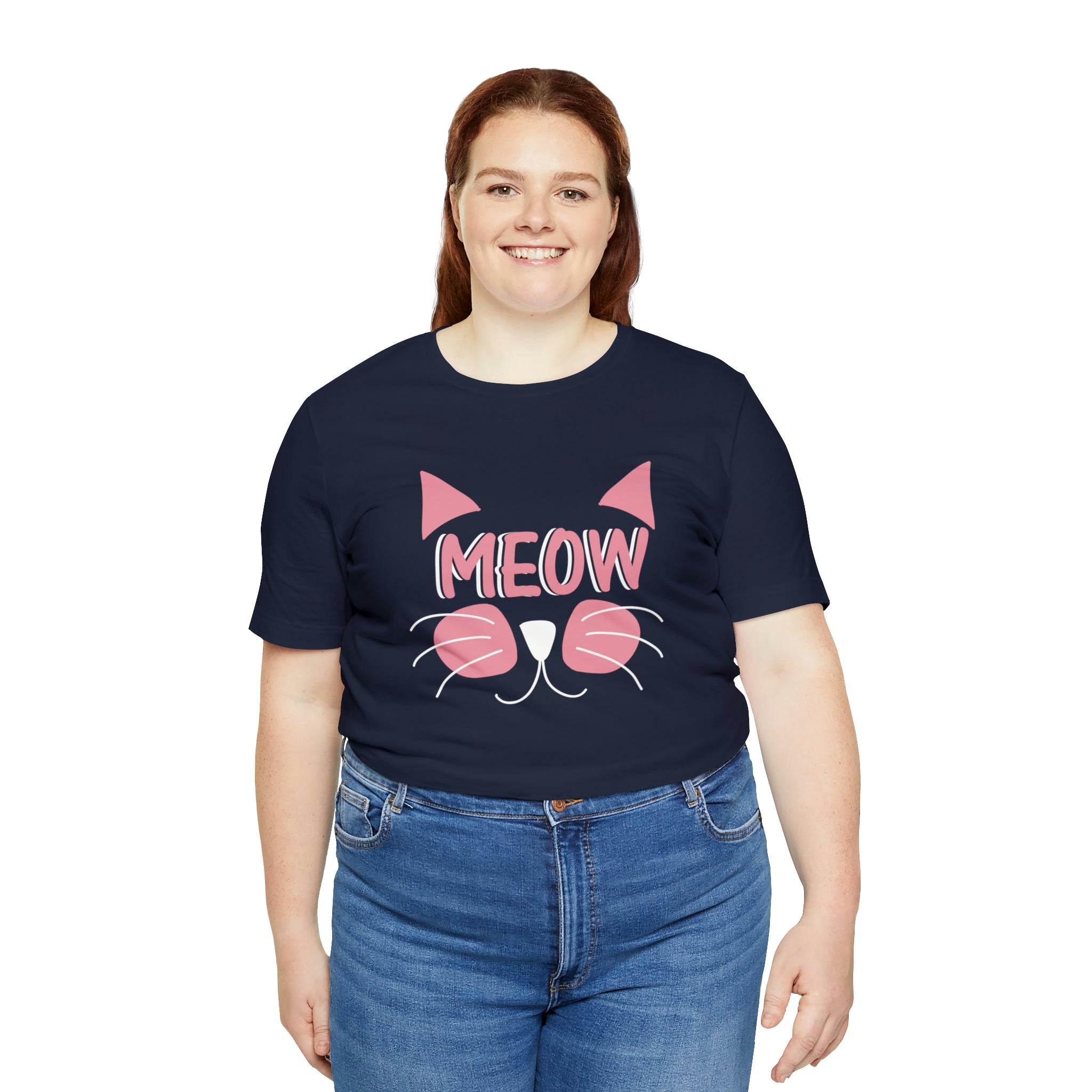Meow - Unisex Jersey Short Sleeve Tee