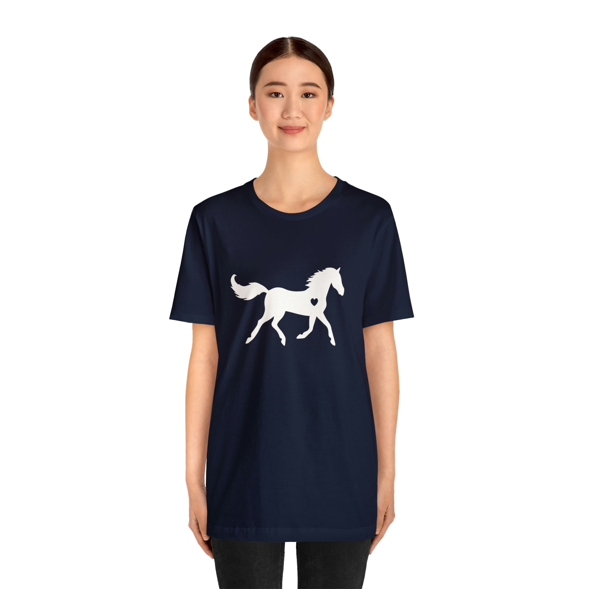 Horse Heart - Unisex Jersey Short Sleeve Tee