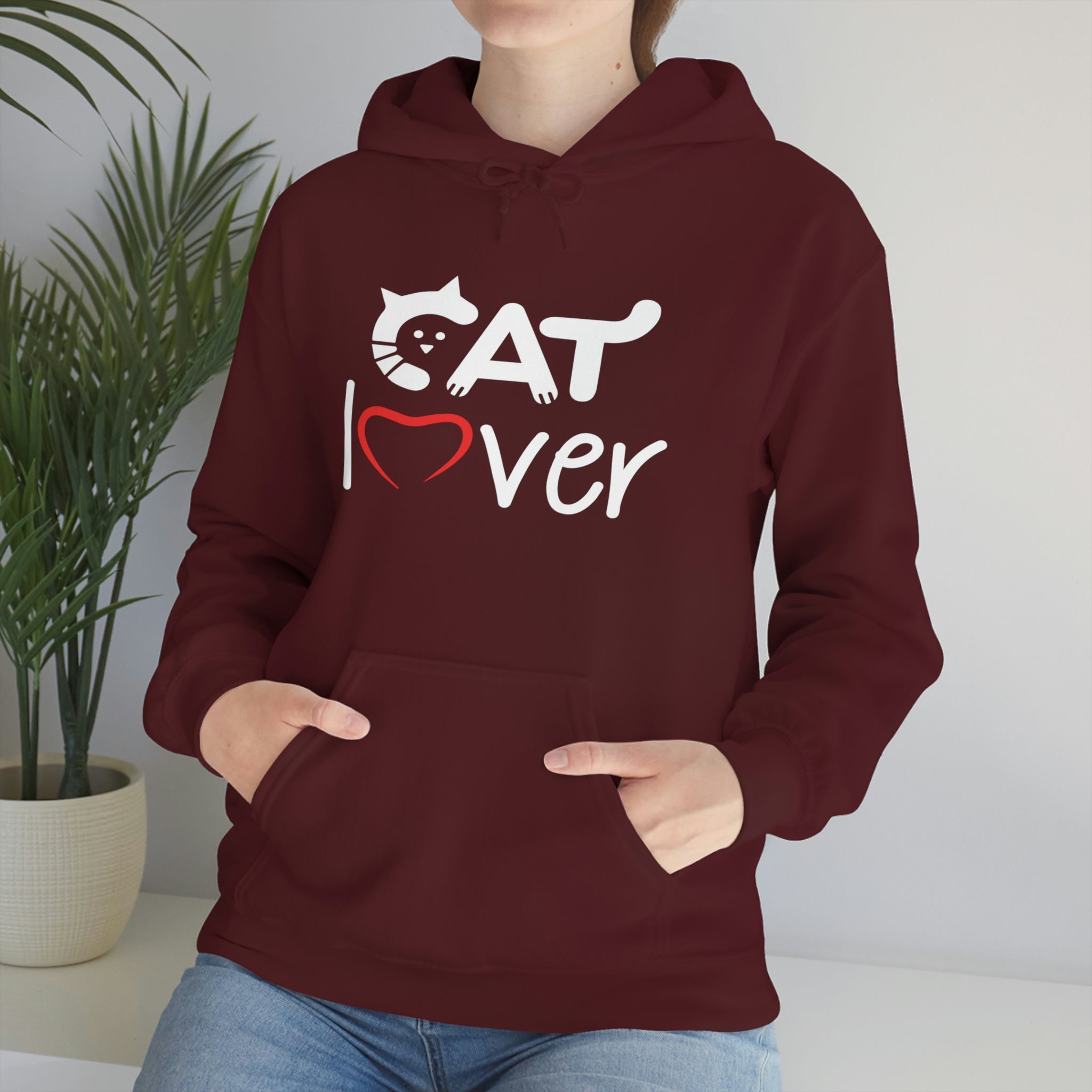 Cat Lover - Unisex Heavy Blend™ Hooded Sweatshirt