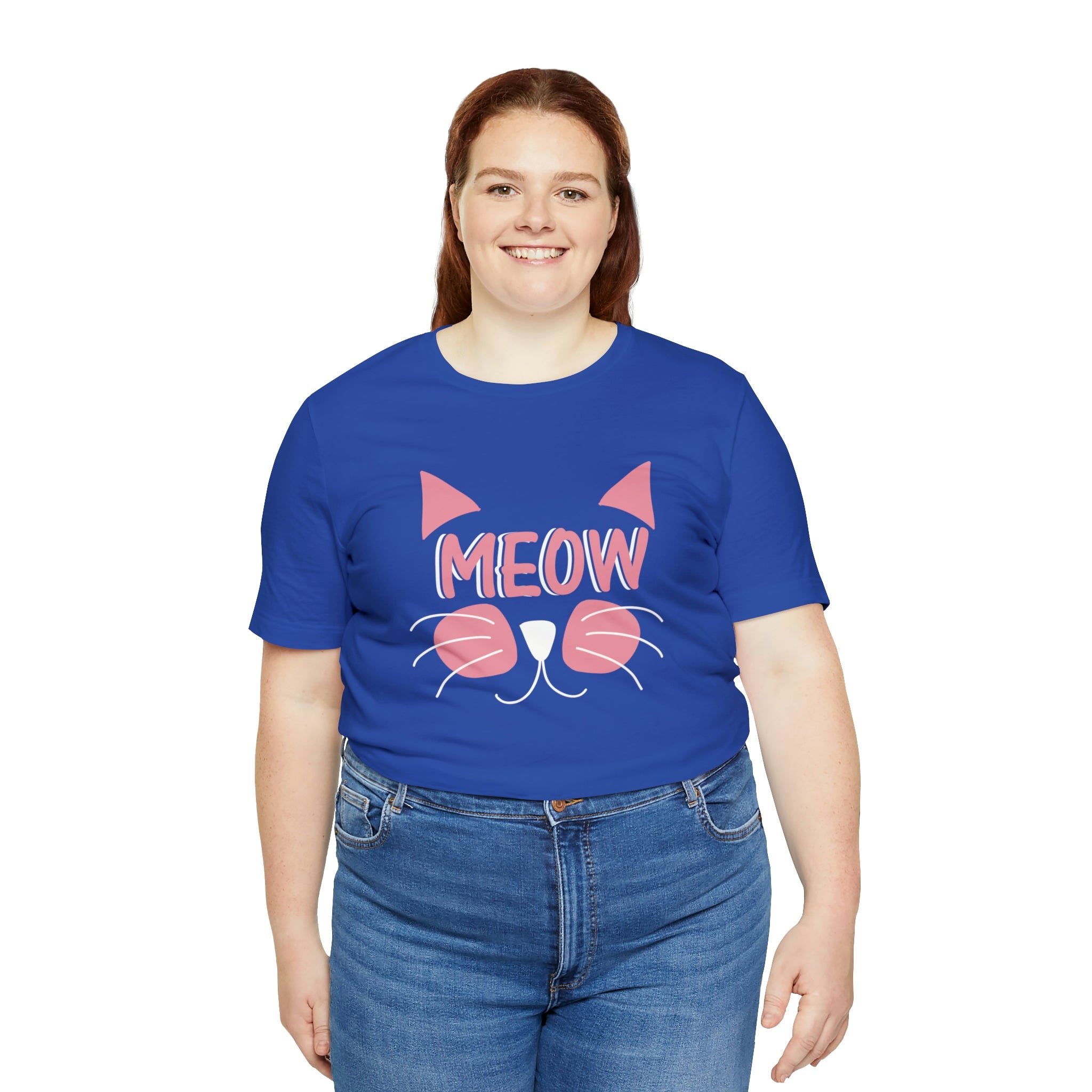 Meow - Unisex Jersey Short Sleeve Tee
