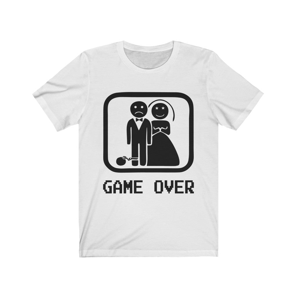 Game Over - Unisex Jersey Short Sleeve Tee