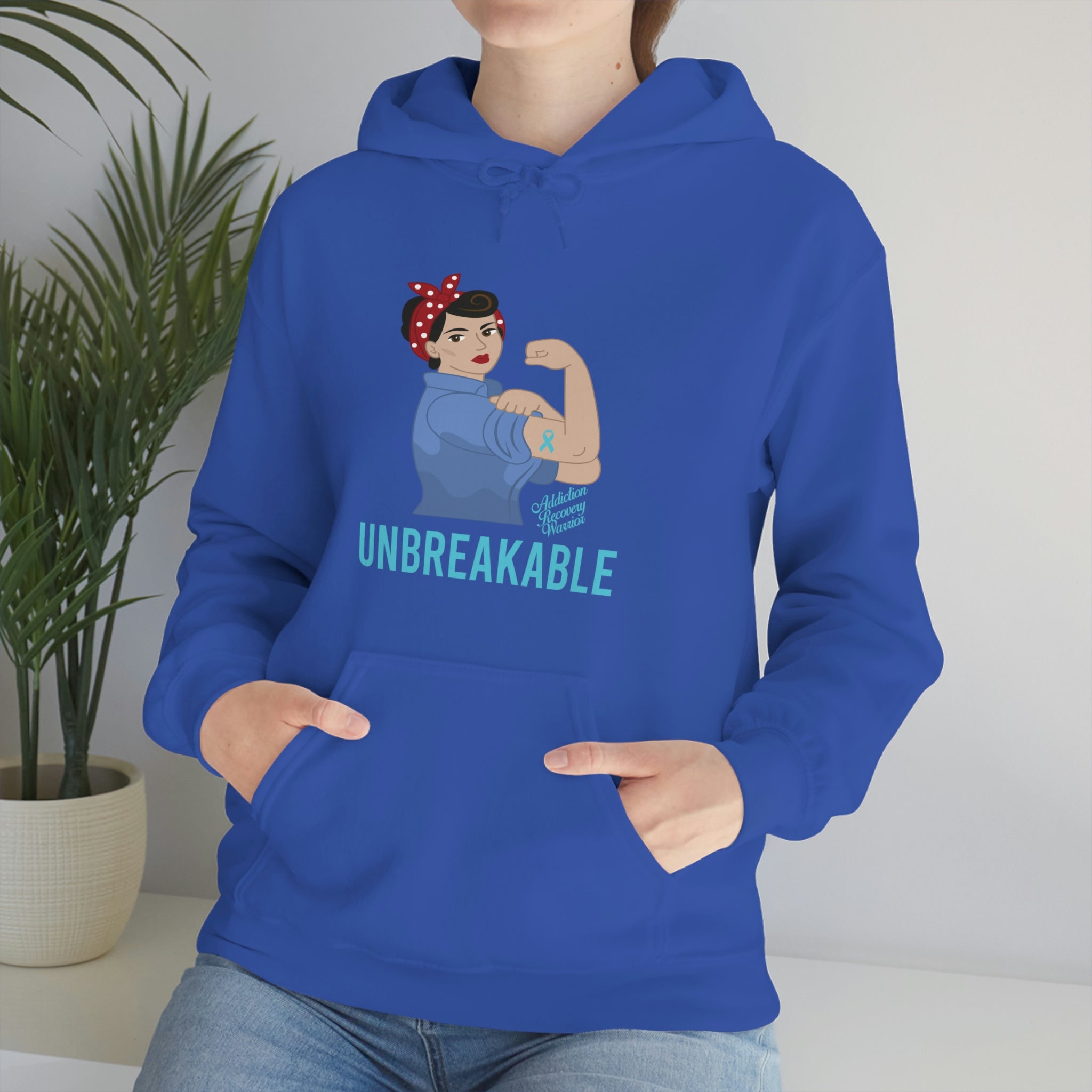 Unbreakable - Unisex Heavy Blend™ Hooded Sweatshirt
