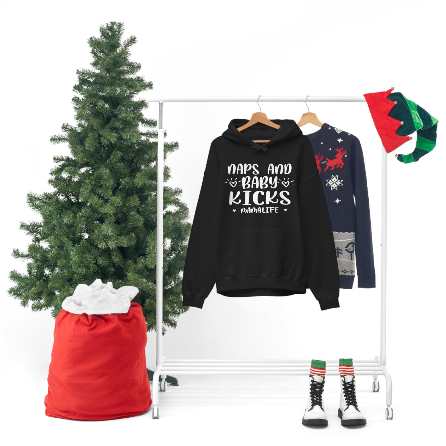 Naps & Baby Kicks - Unisex Heavy Blend™ Hooded Sweatshirt