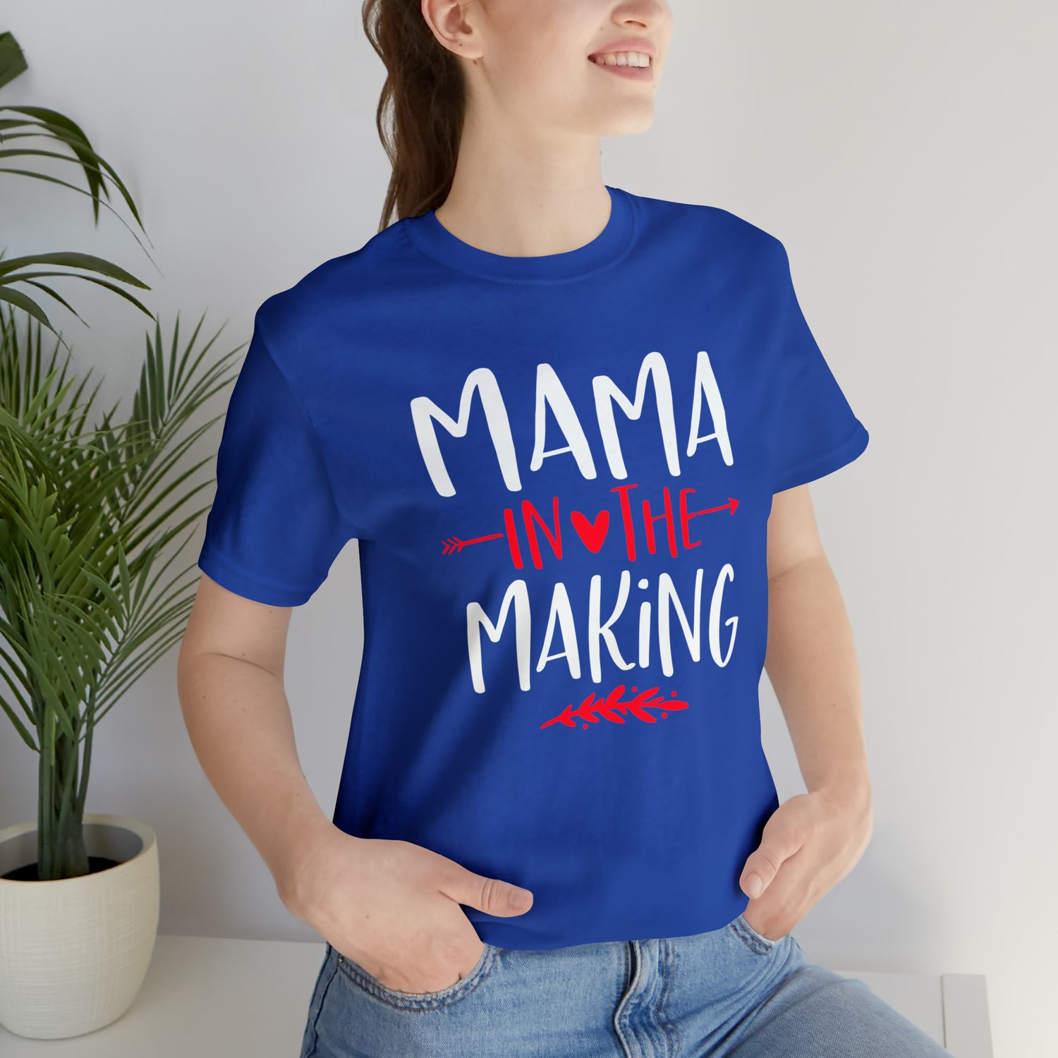 Mama In The Making - Unisex Jersey Short Sleeve Tee