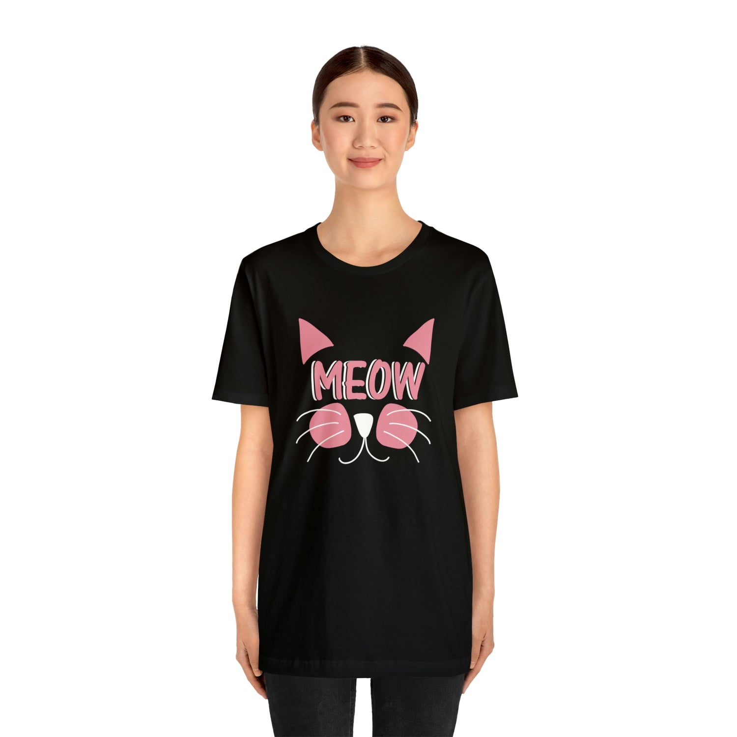 Meow - Unisex Jersey Short Sleeve Tee