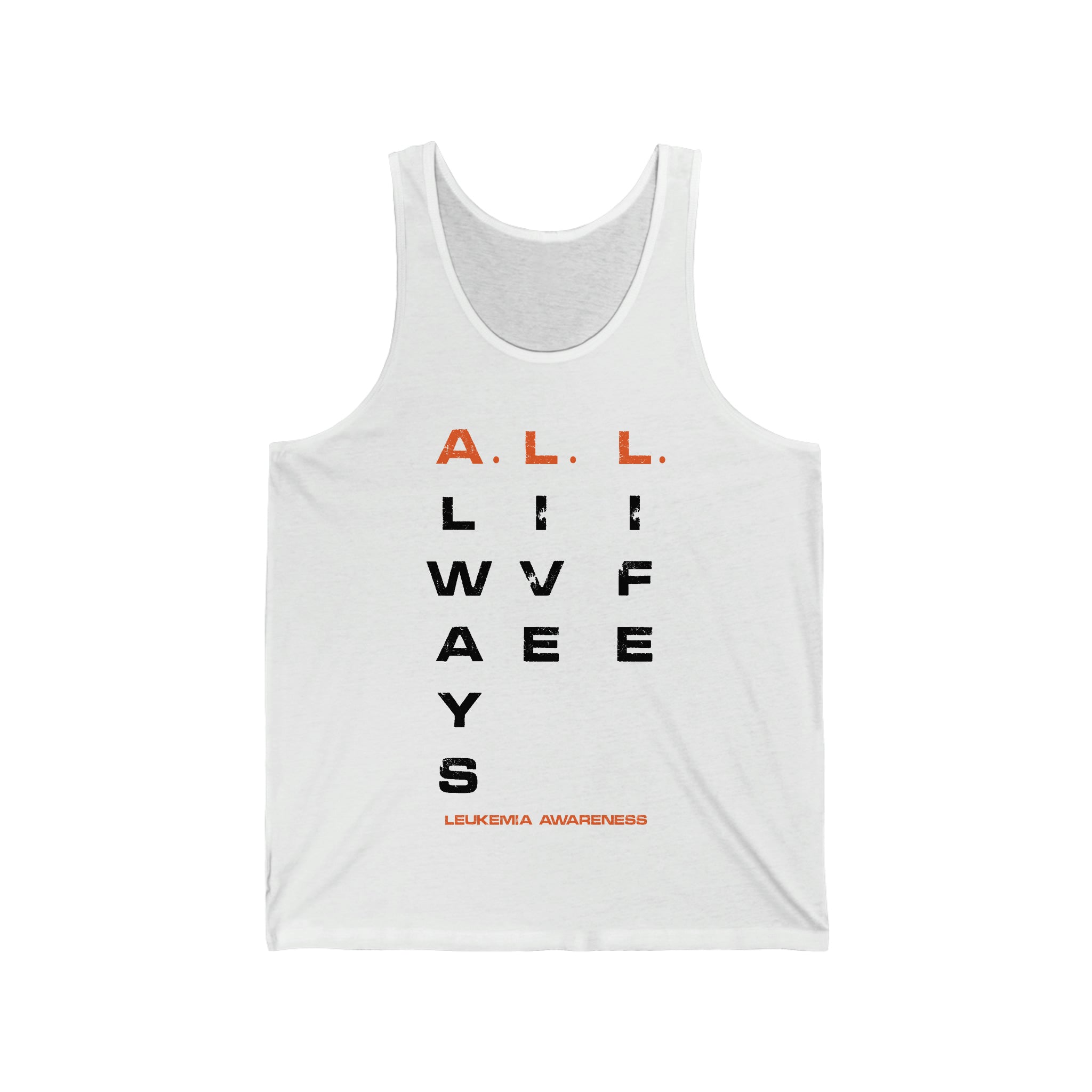 A.L.L. Always Live Life - Unisex Jersey Tank Top