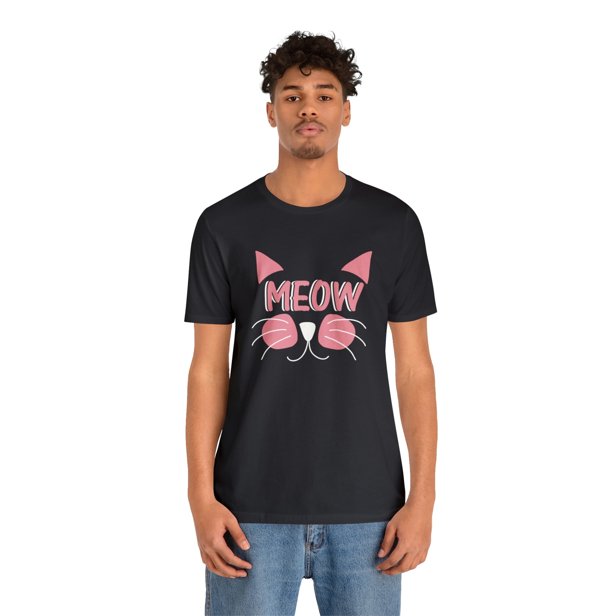 Meow - Unisex Jersey Short Sleeve Tee