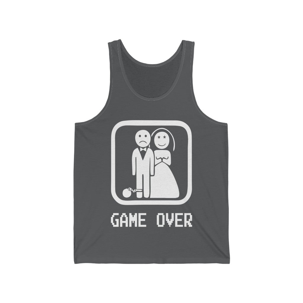 Game Over - Unisex Jersey Tank Top