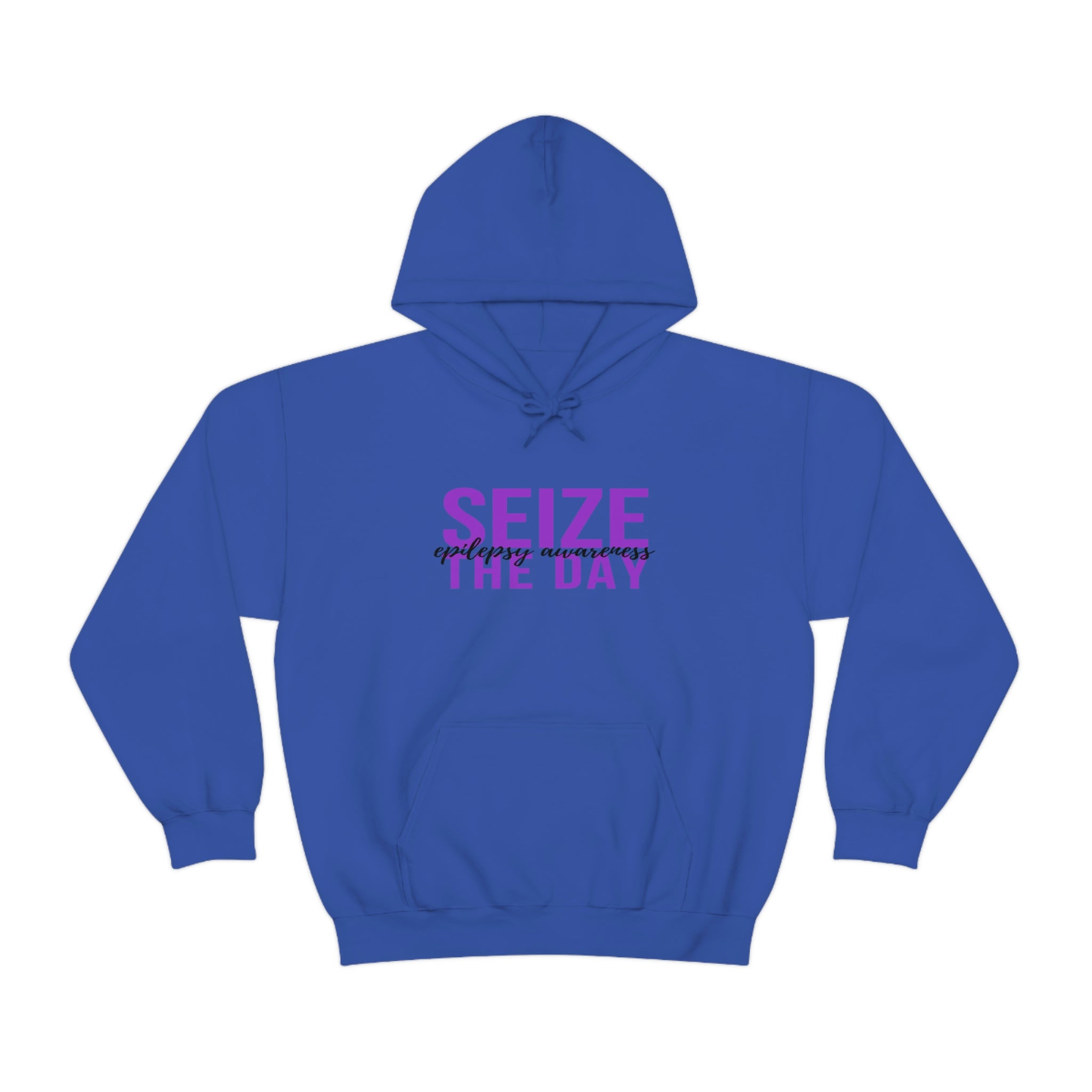 Seize The Day Epilepsy Awareness - Unisex Heavy Blend™ Hooded Sweatshirt