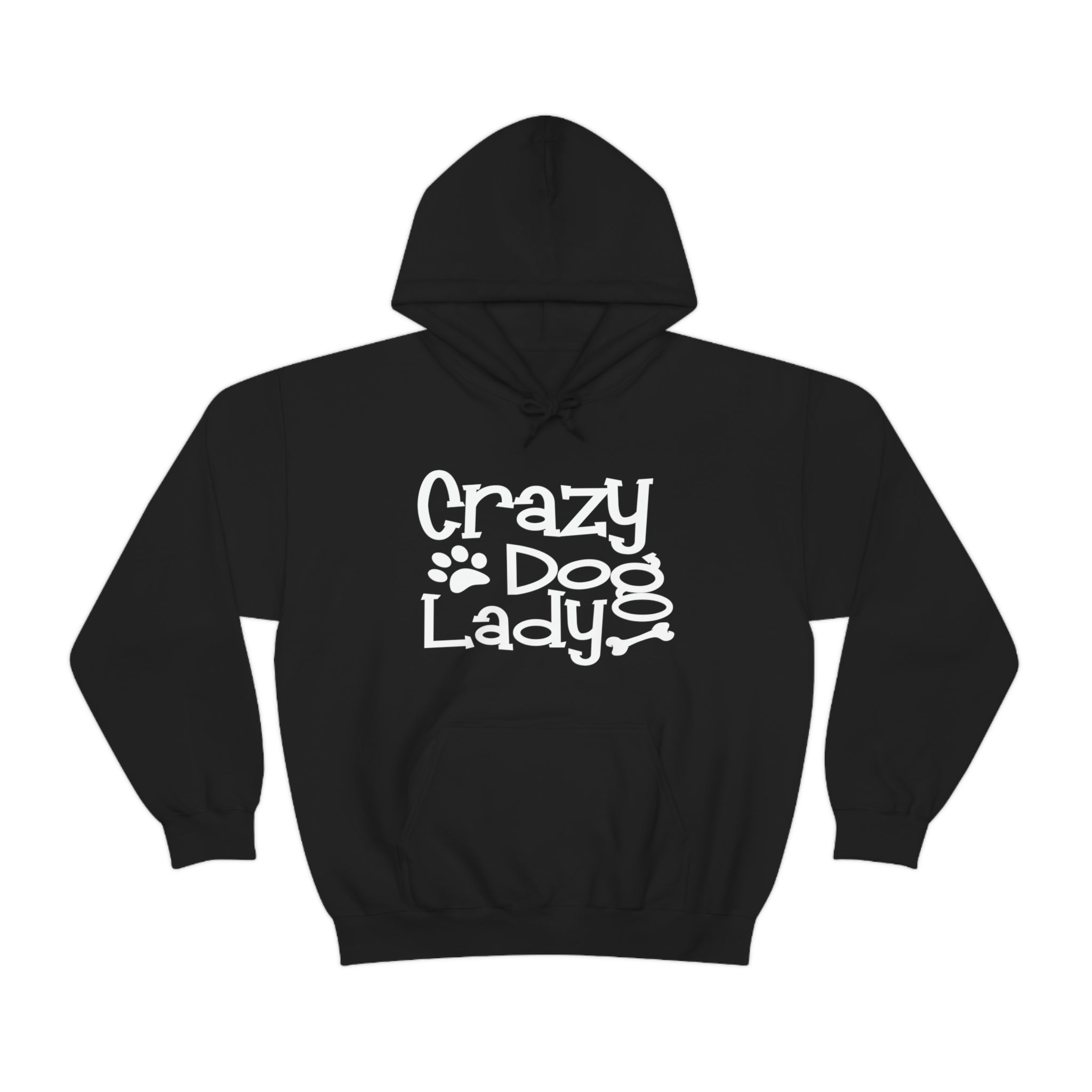Crazy Dog Lady - Unisex Heavy Blend™ Hooded Sweatshirt
