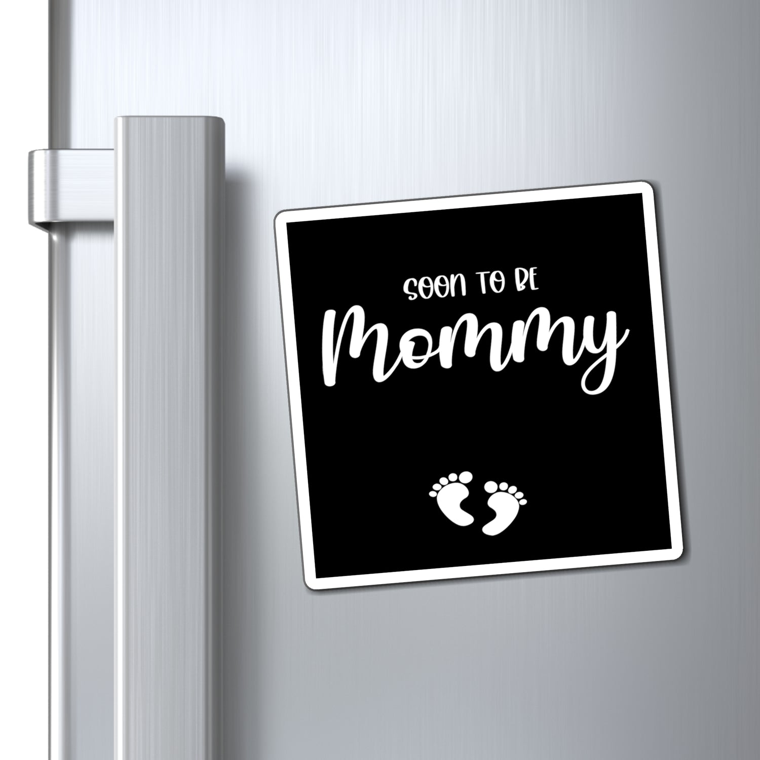 Soon To Be Mommy - Black Magnet