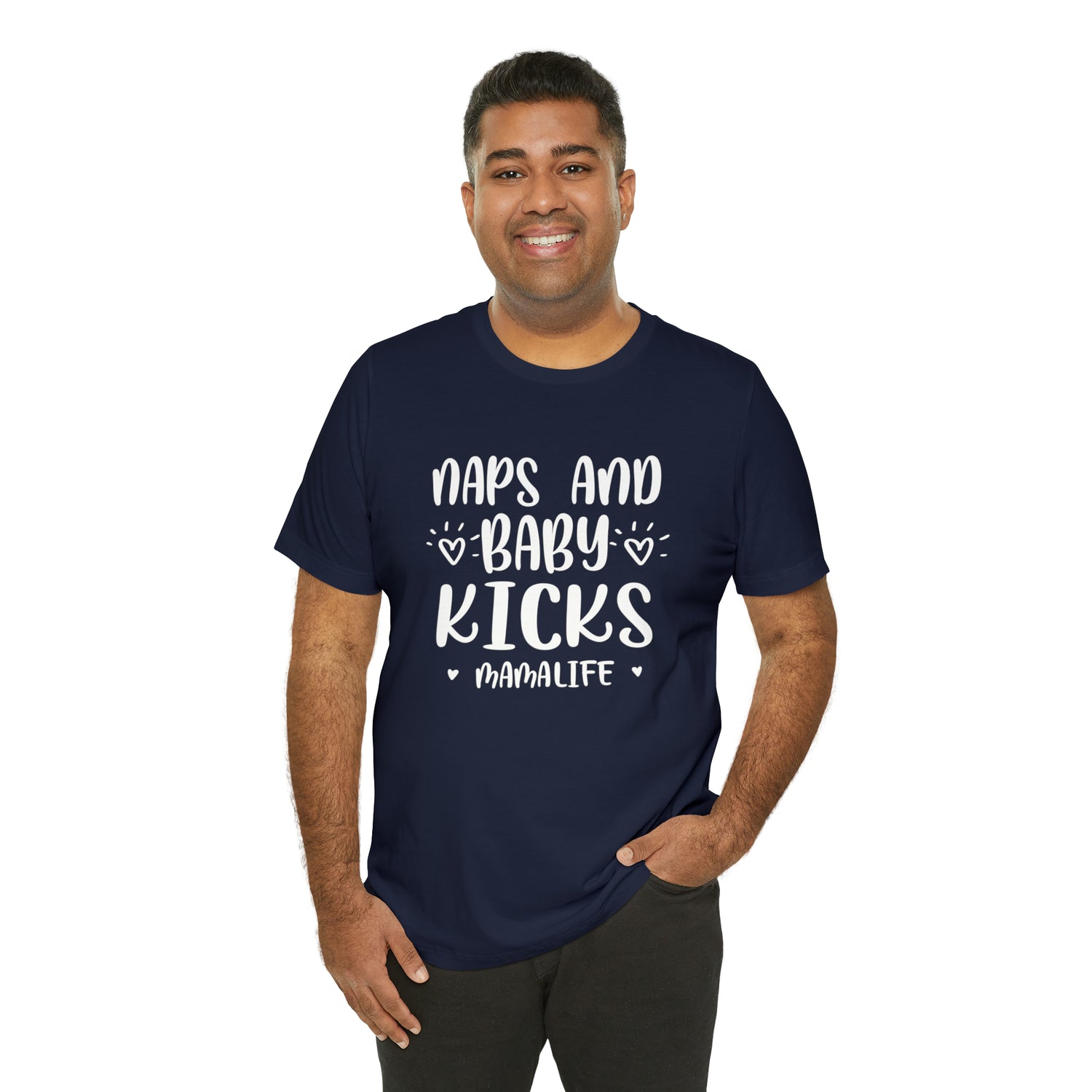 Naps & Baby Kicks - Unisex Jersey Short Sleeve Tee