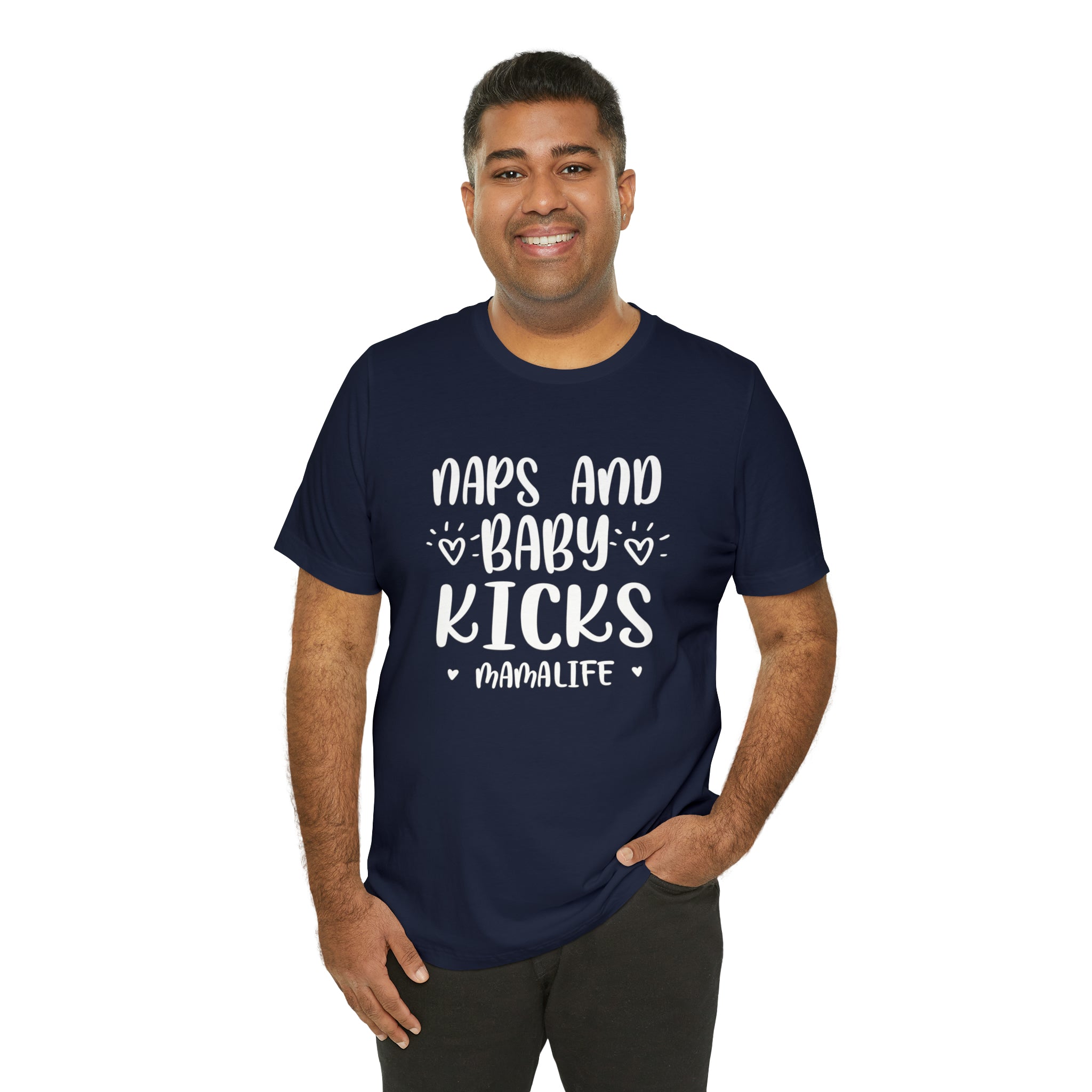 Naps & Baby Kicks - Unisex Jersey Short Sleeve Tee
