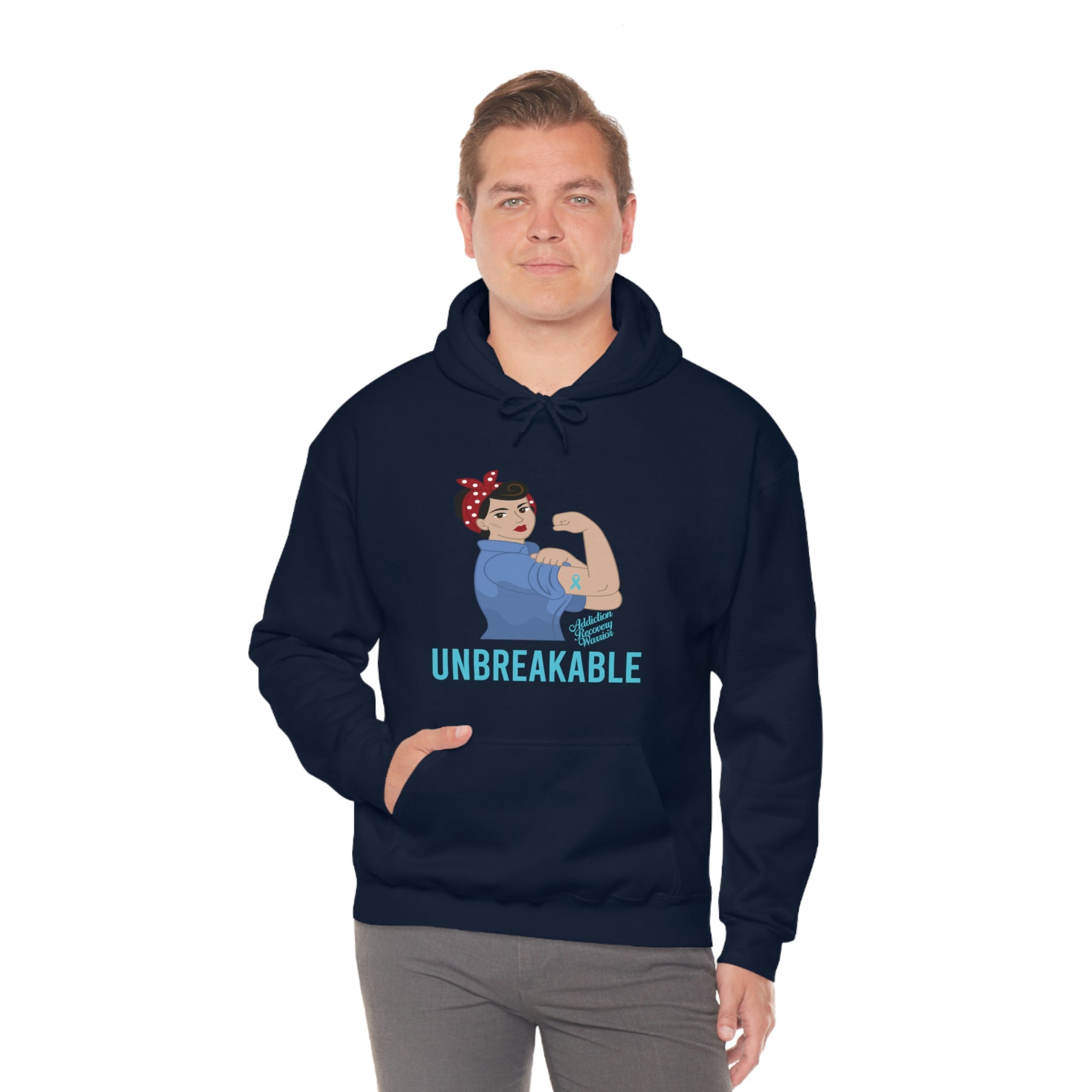 Unbreakable - Unisex Heavy Blend™ Hooded Sweatshirt