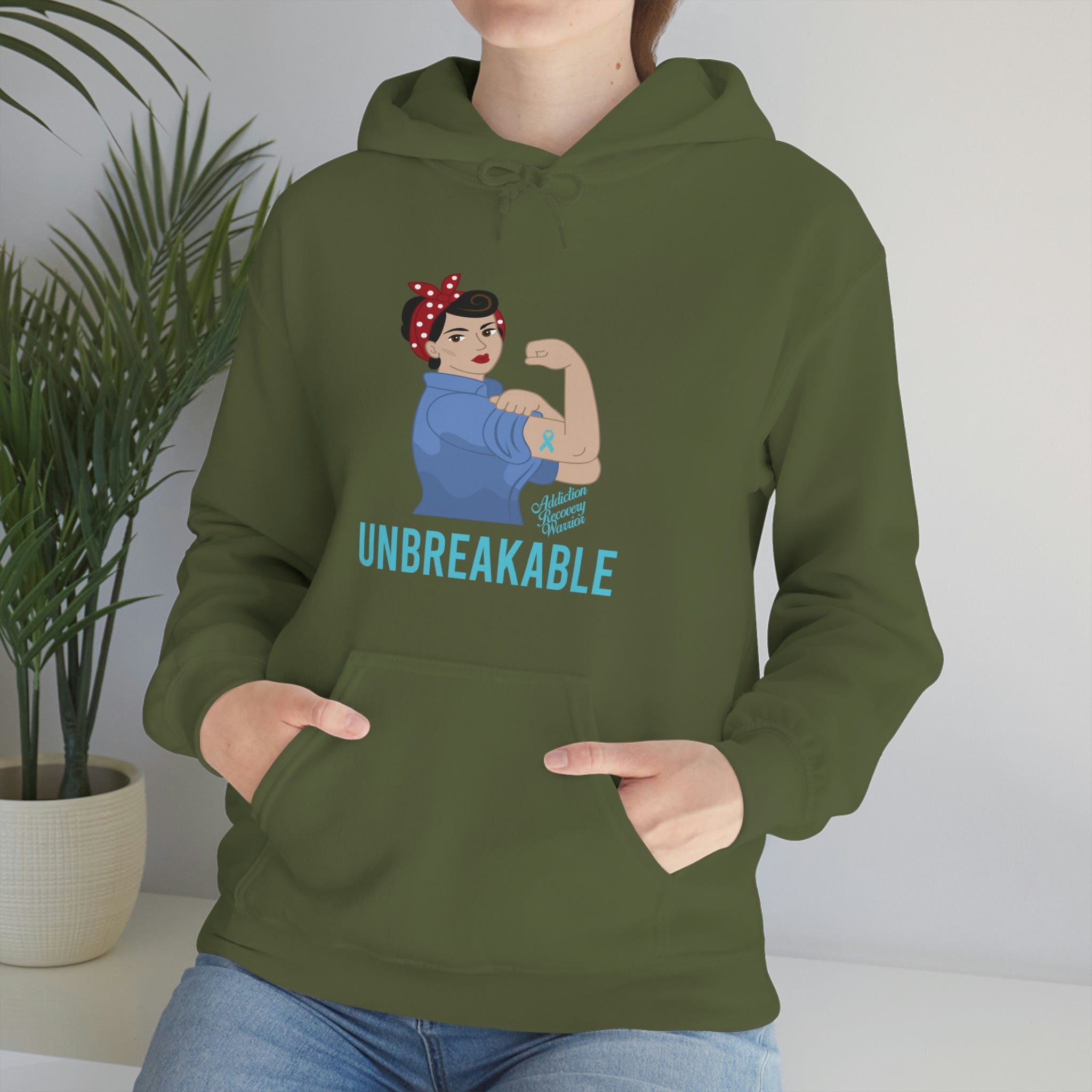 Unbreakable - Unisex Heavy Blend™ Hooded Sweatshirt