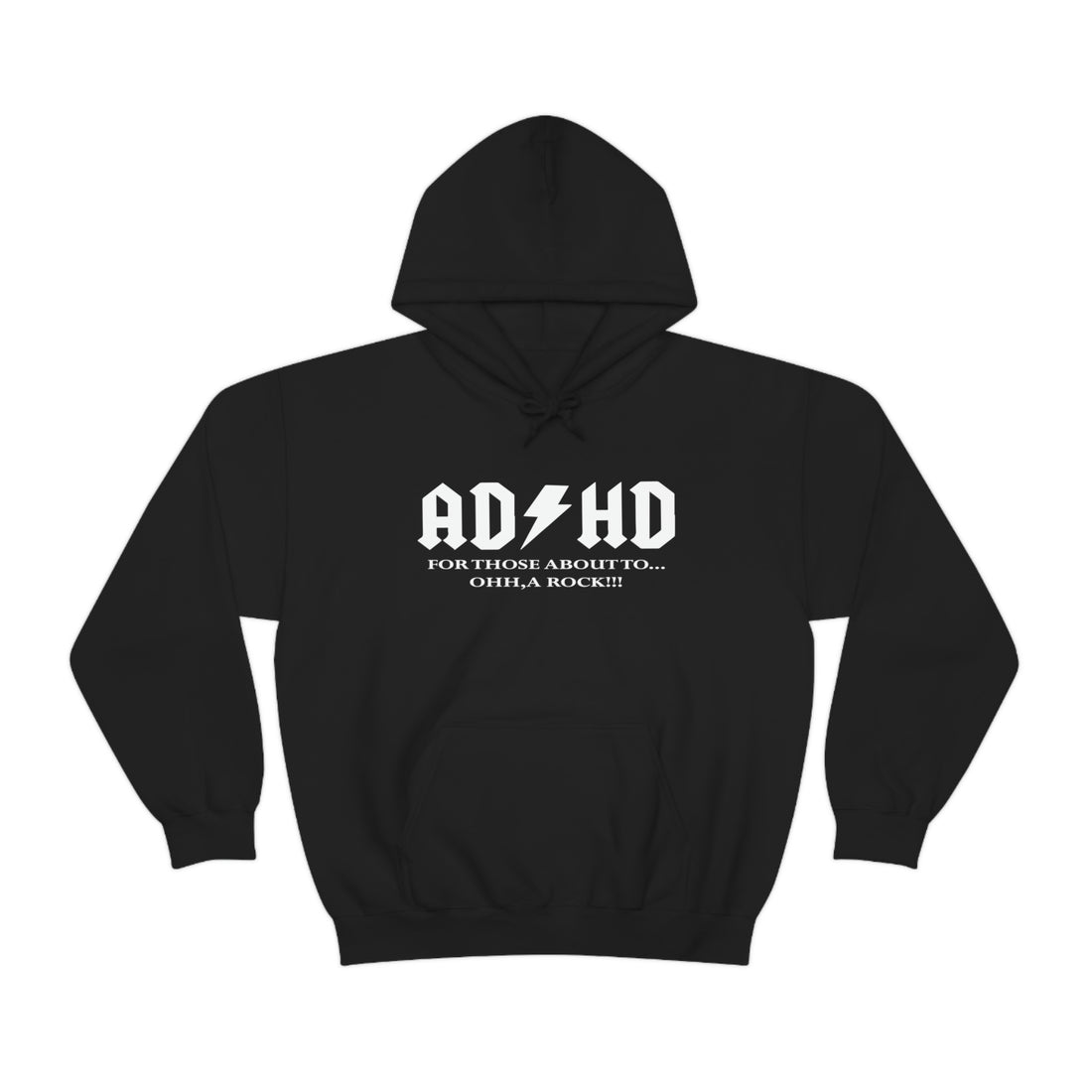 ADHD Look a Rock - Unisex Heavy Blend™ Hooded Sweatshirt