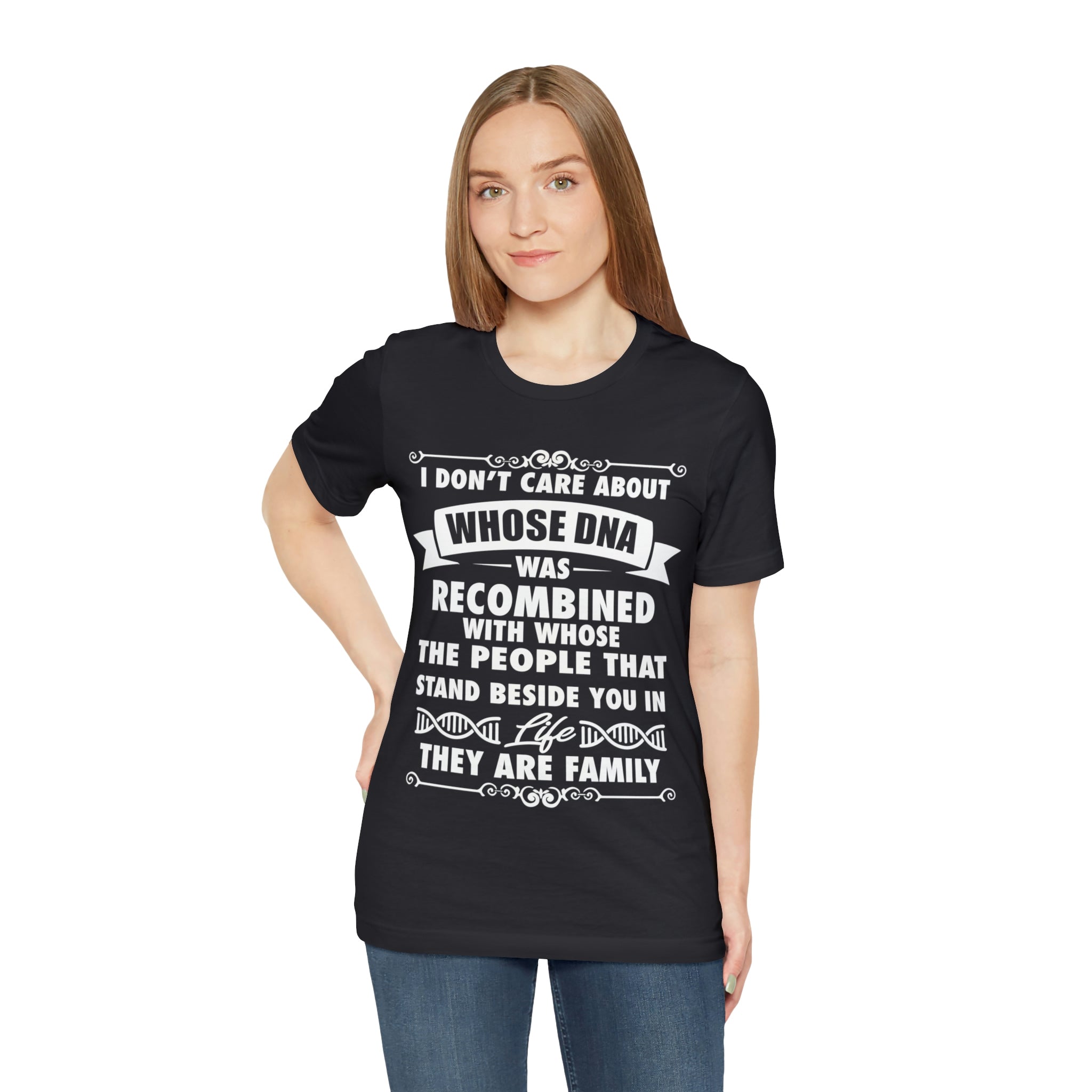 Stand beside you are Family - Unisex Jersey Short Sleeve Tee