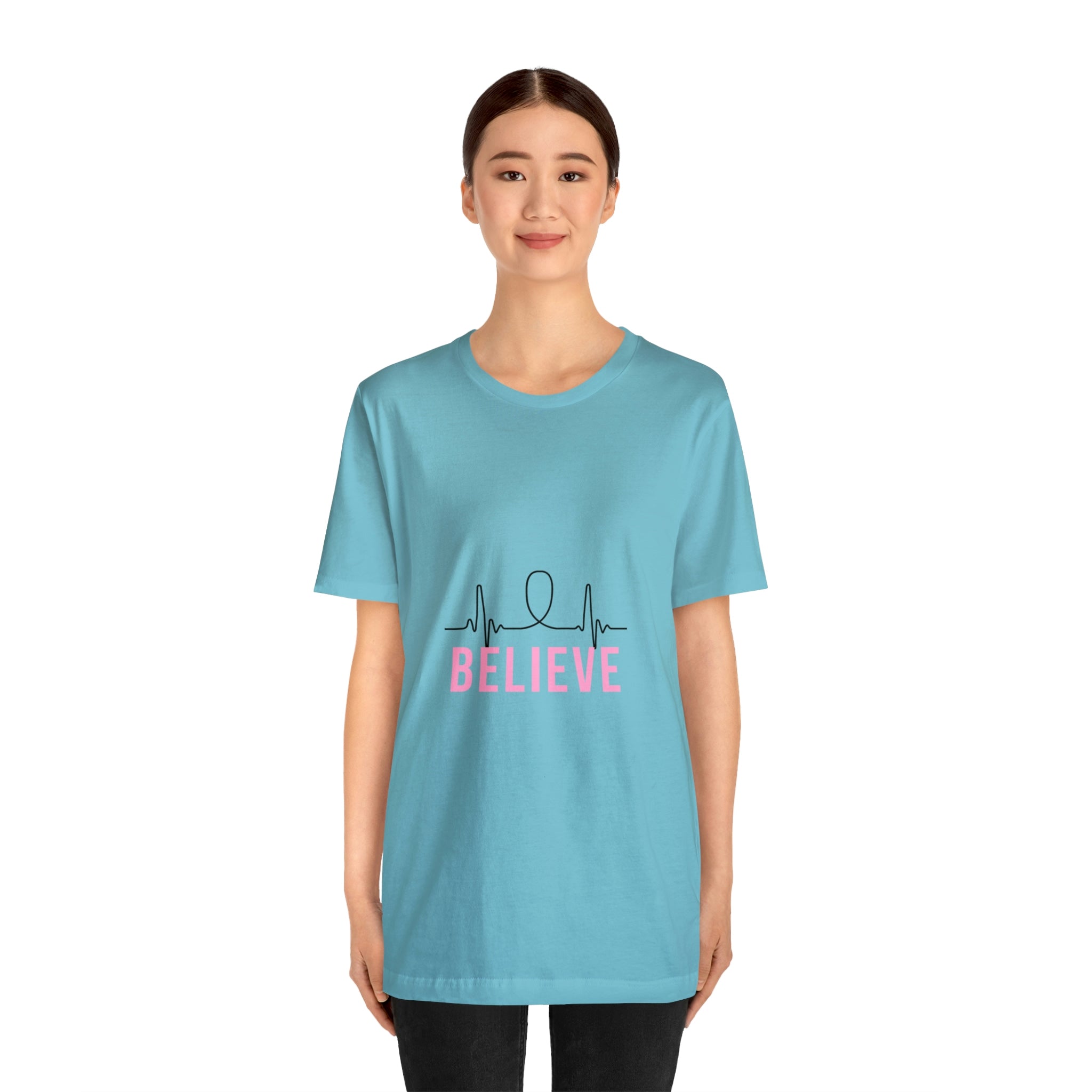 Believe - Unisex Jersey Short Sleeve Tee