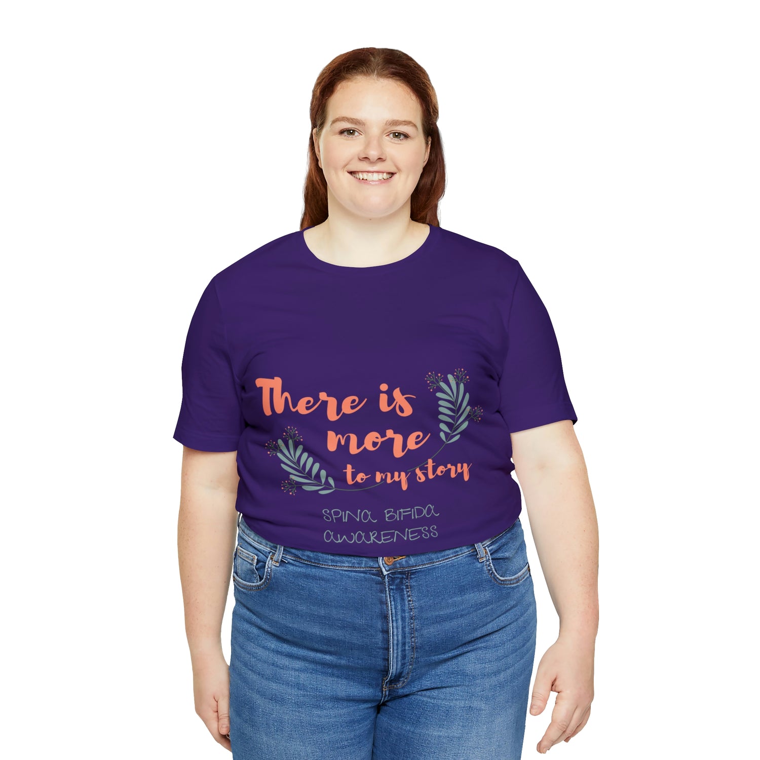 There Is More To My Story Spina Bifida Awareness - Unisex Jersey Short Sleeve Tee