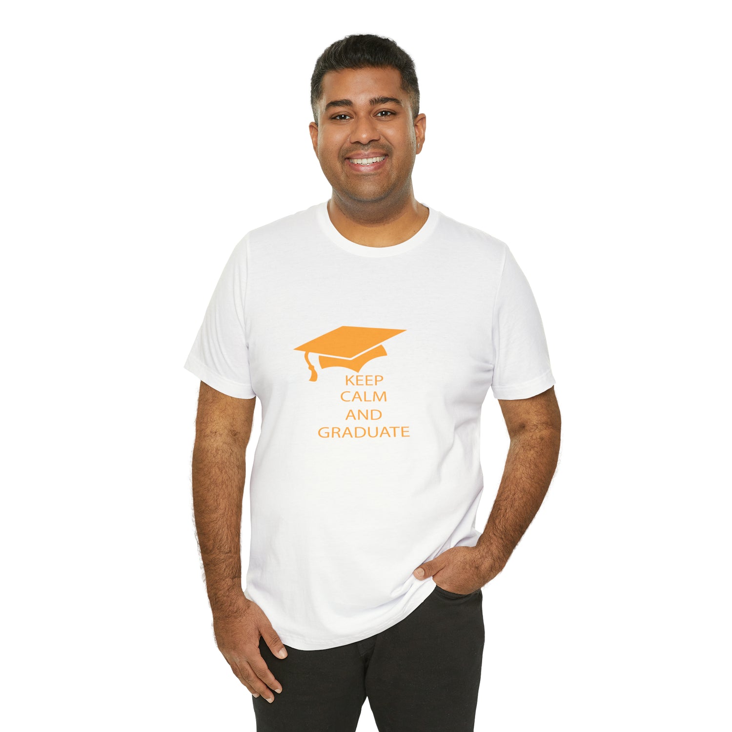 Keep Calm And Graduate - Unisex Jersey Short Sleeve Tee