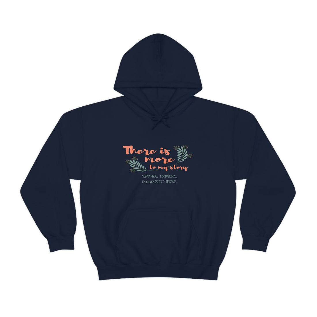 There Is More To My Story Spina Bifida Awareness - Unisex Heavy Blend™ Hooded Sweatshirt