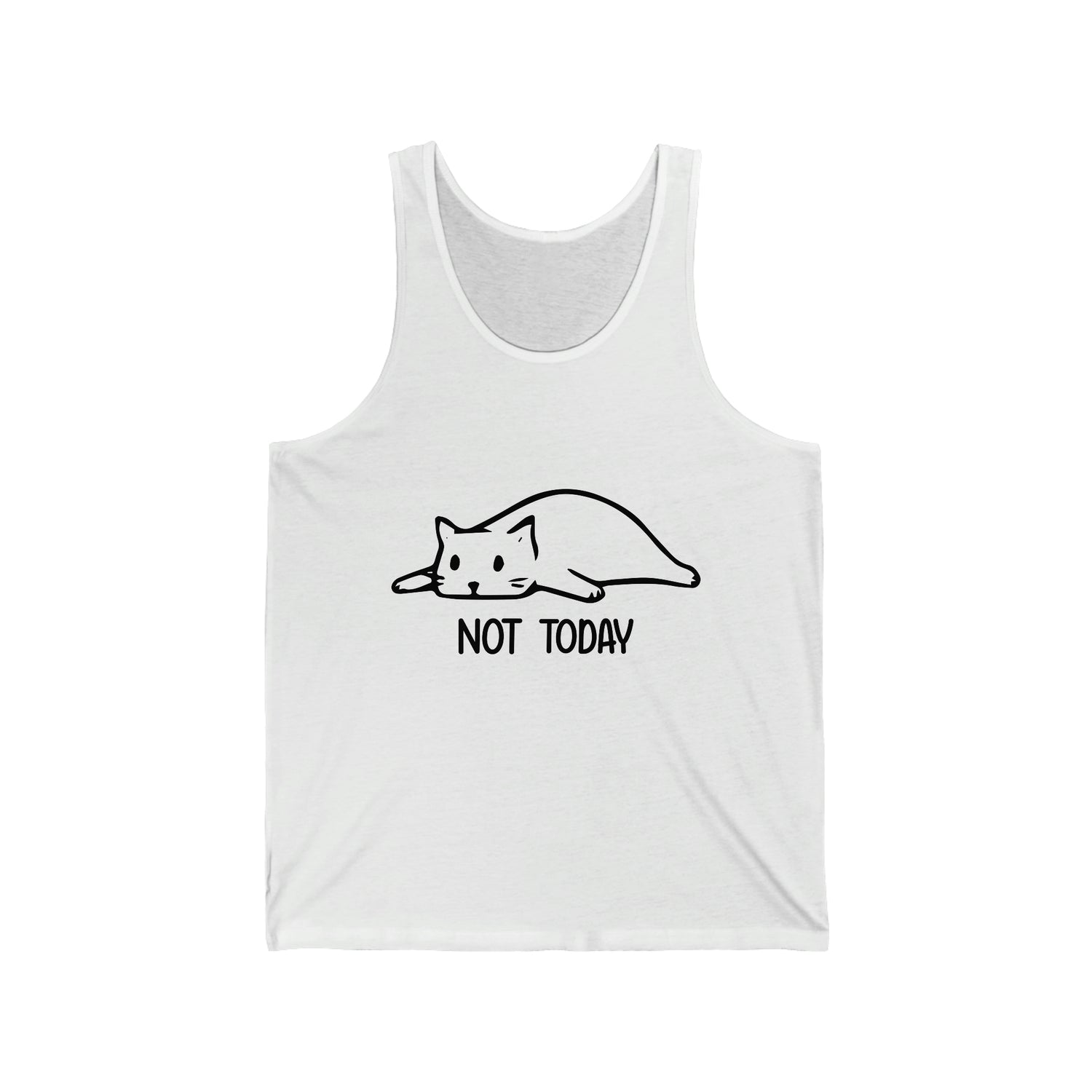 Not Today  - Unisex Jersey Tank Top
