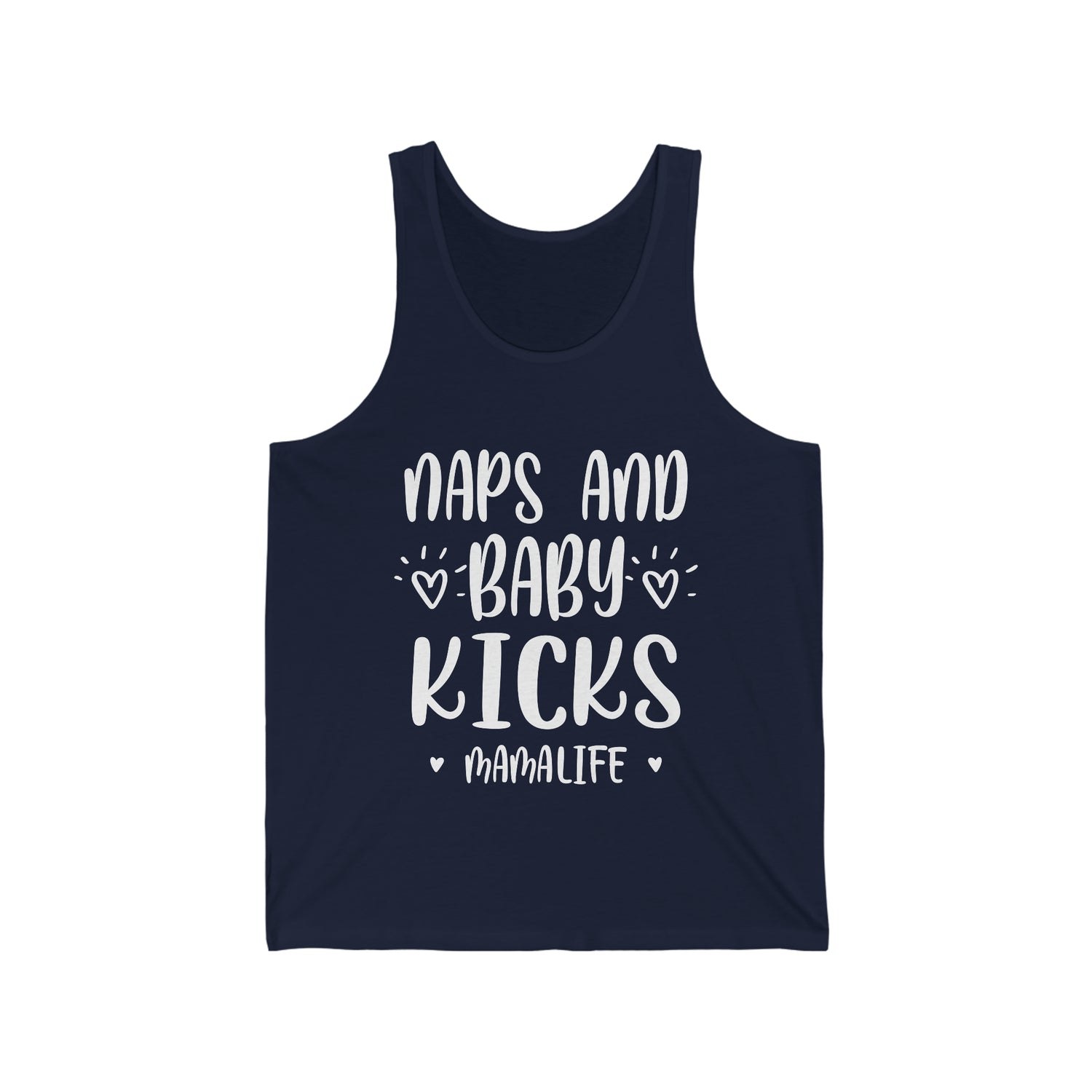 Naps & Baby Kicks - Unisex Jersey Tank Top
