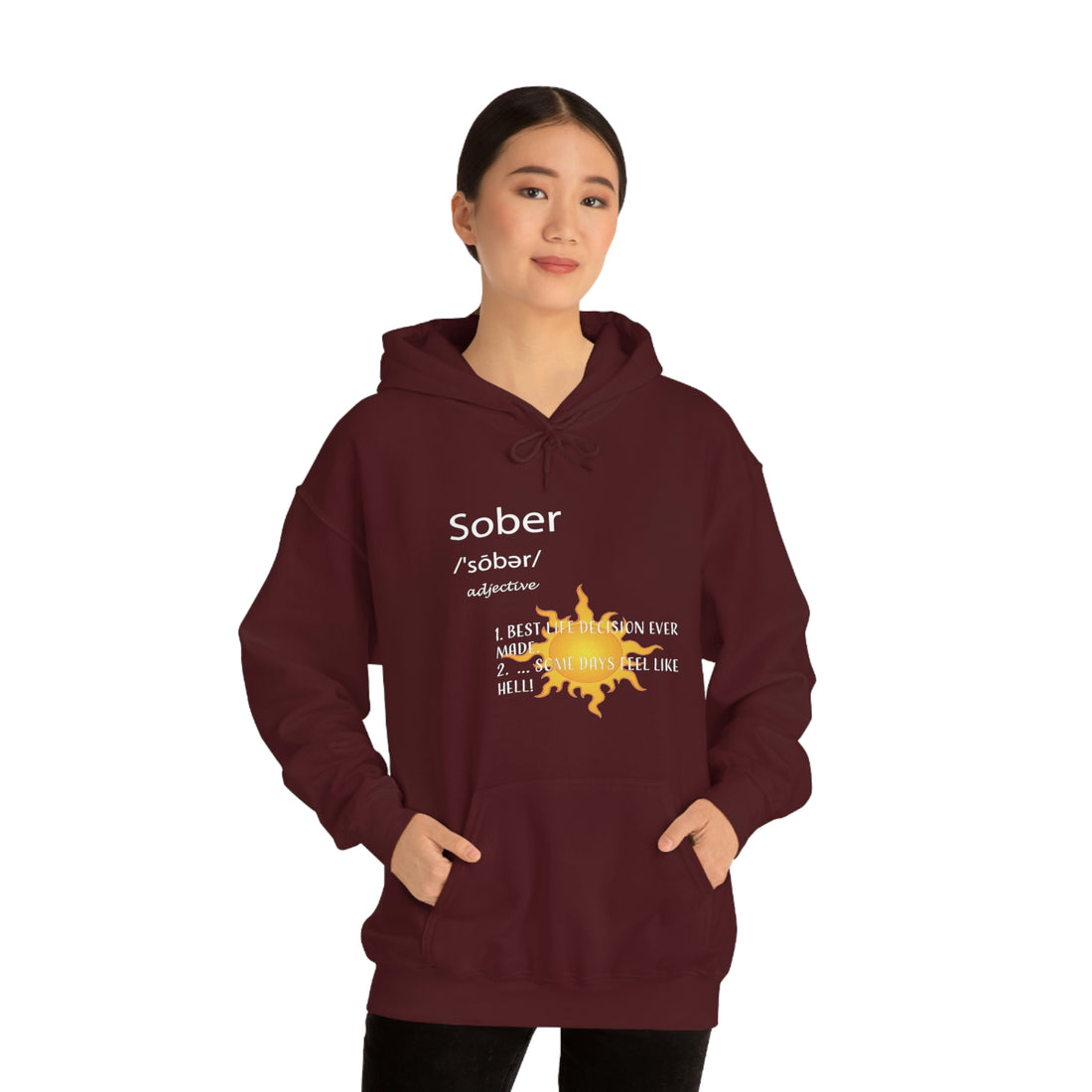 Sober - Unisex Heavy Blend™ Hooded Sweatshirt