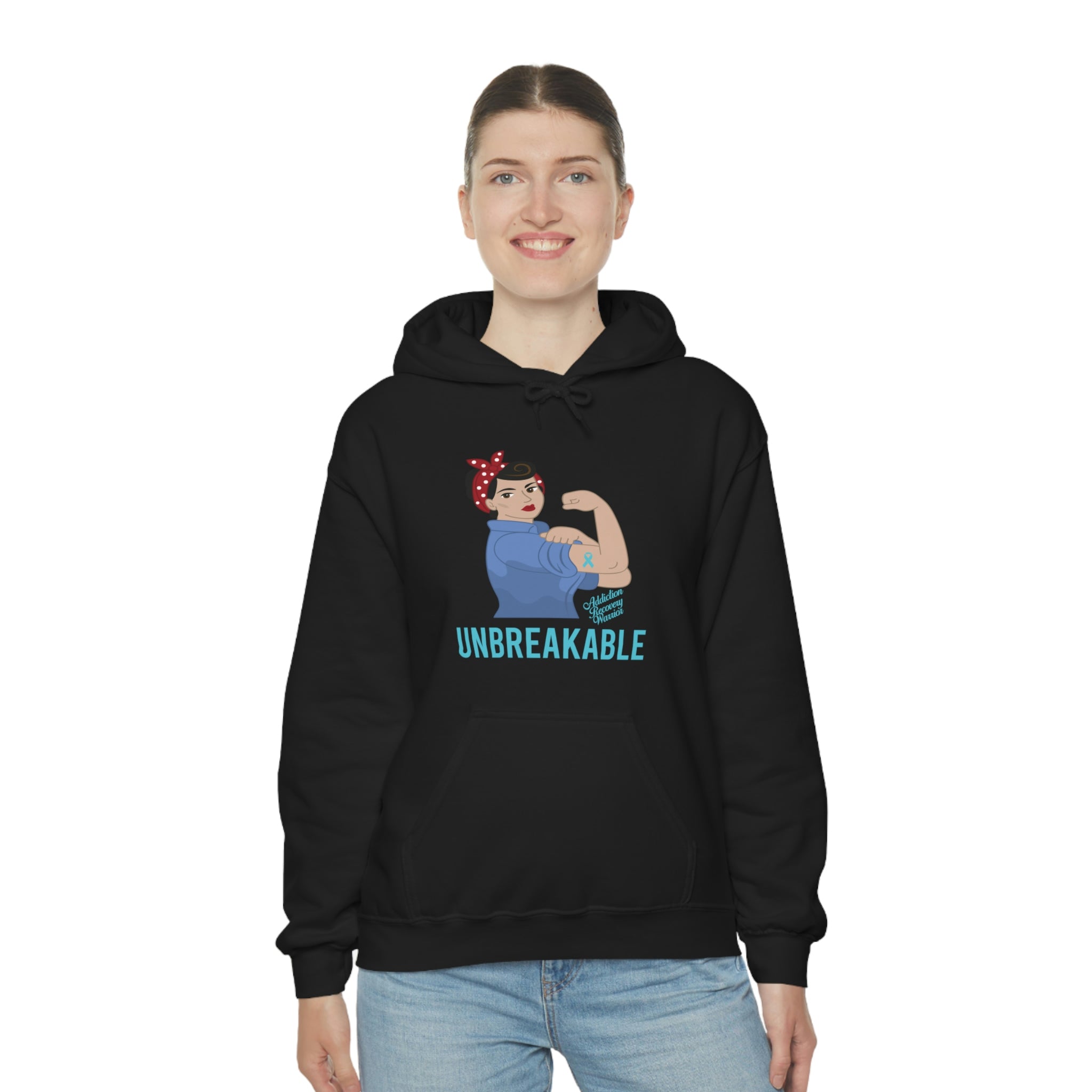 Unbreakable - Unisex Heavy Blend™ Hooded Sweatshirt