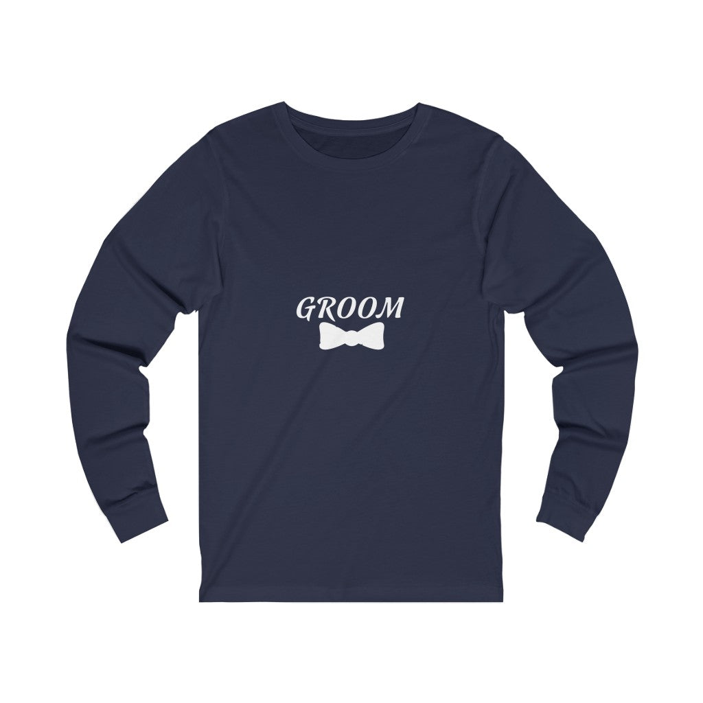 Groom - Unisex Jersey Long Sleeve Tee