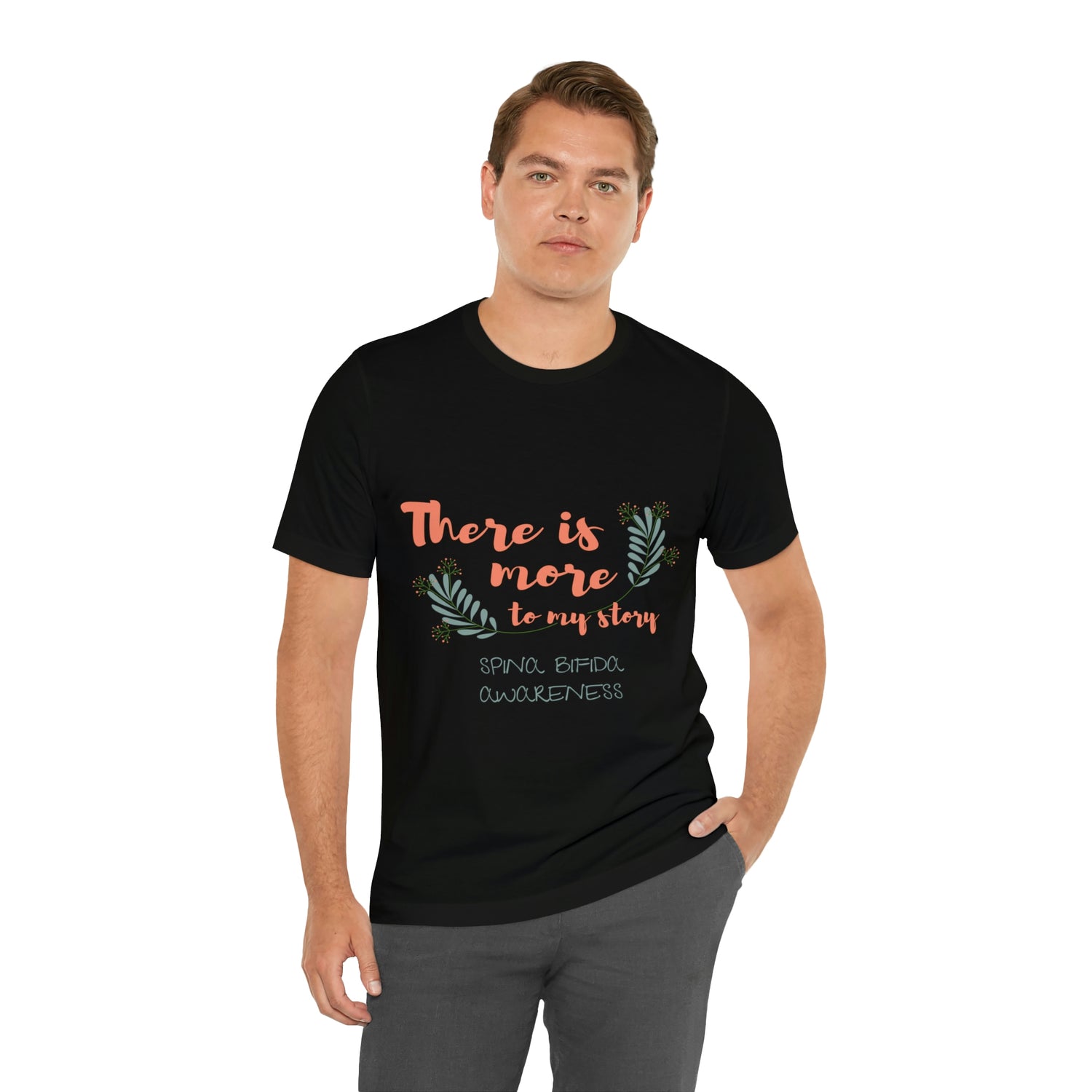There Is More To My Story Spina Bifida Awareness - Unisex Jersey Short Sleeve Tee