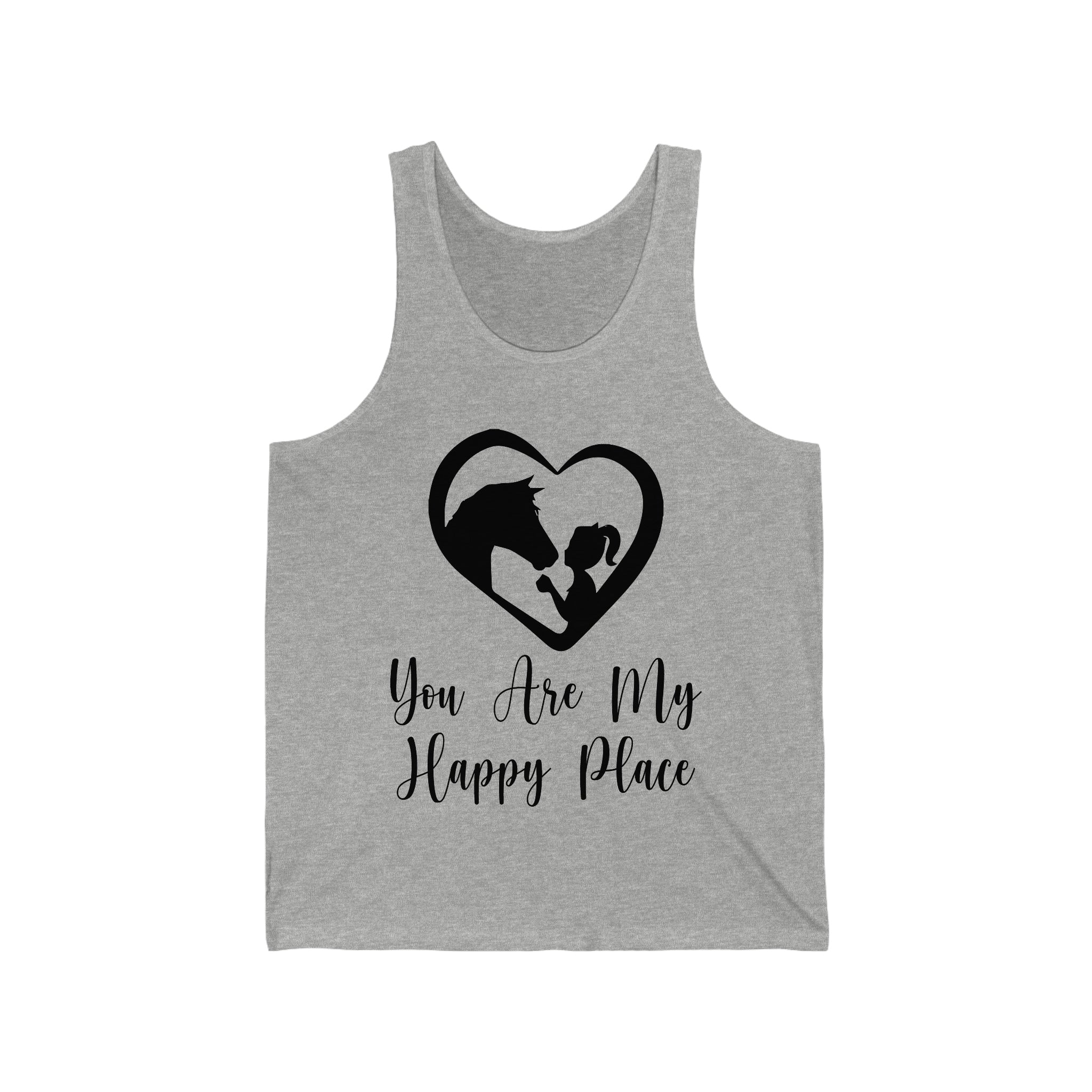 You Are My Happy Place - Unisex Jersey Tank Top