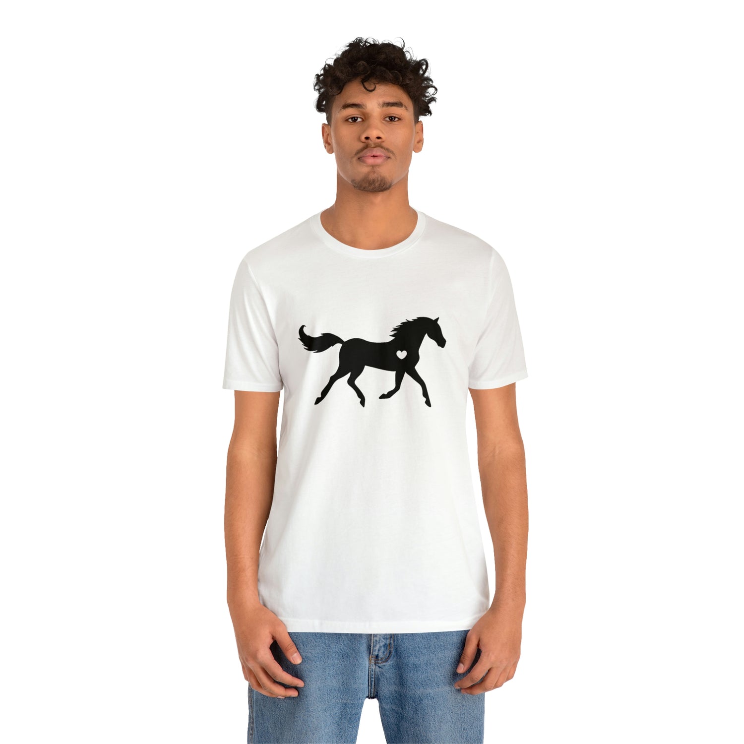 Horse Heart - Unisex Jersey Short Sleeve Tee