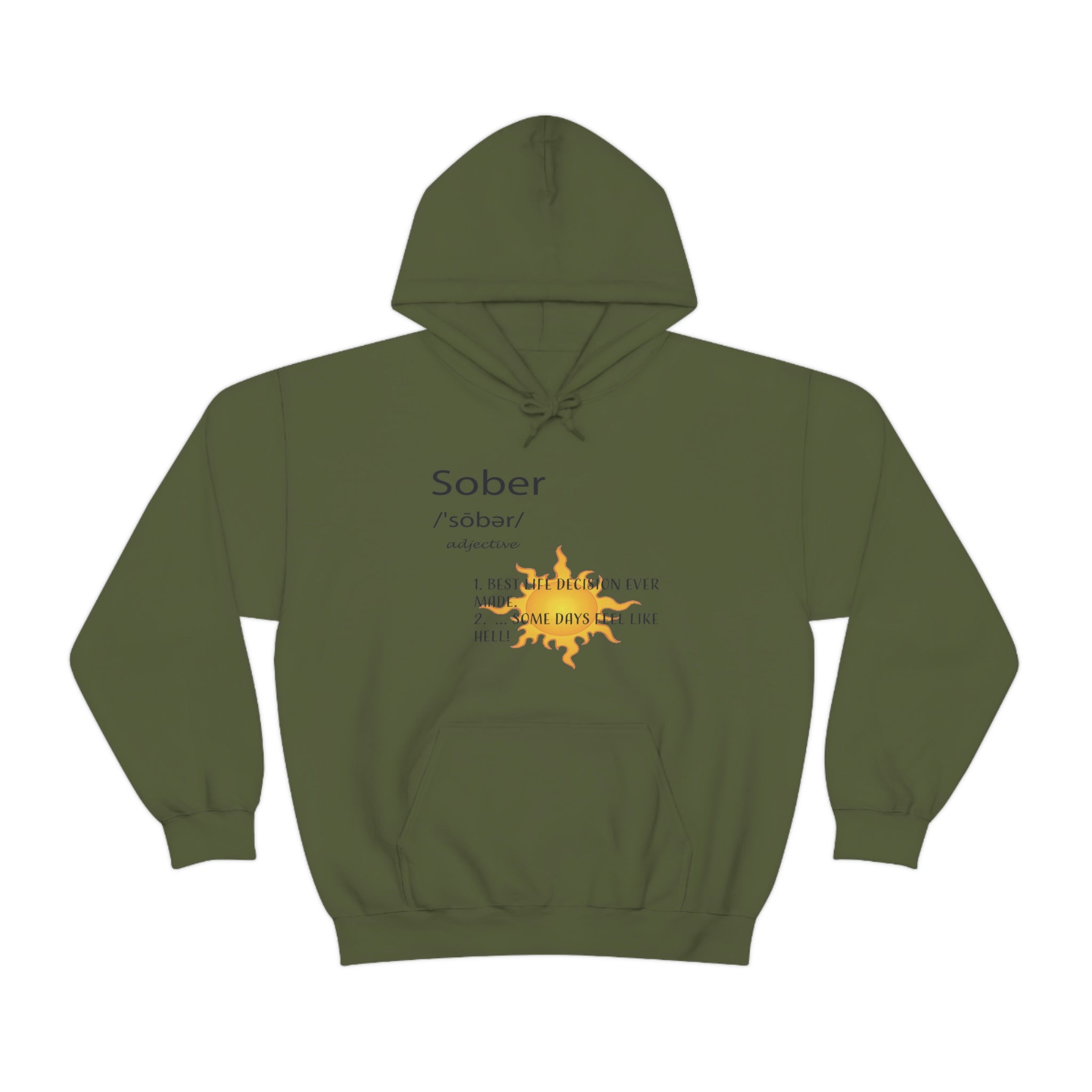 Sober - Unisex Heavy Blend™ Hooded Sweatshirt