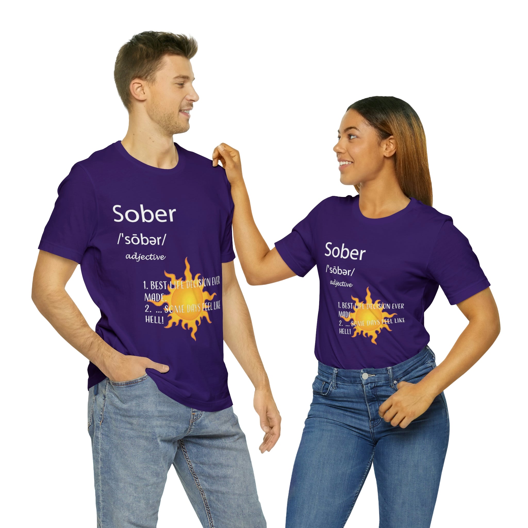 Sober - Unisex Jersey Short Sleeve Tee