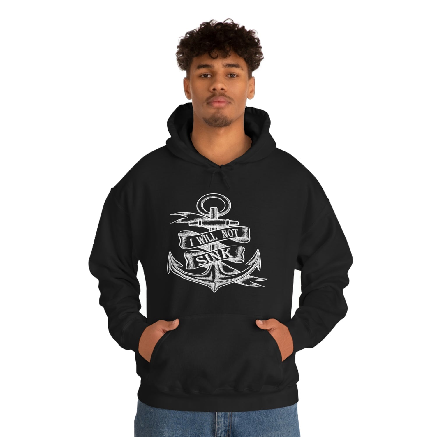 I Will Not Sink - Unisex Heavy Blend™ Hooded Sweatshirt