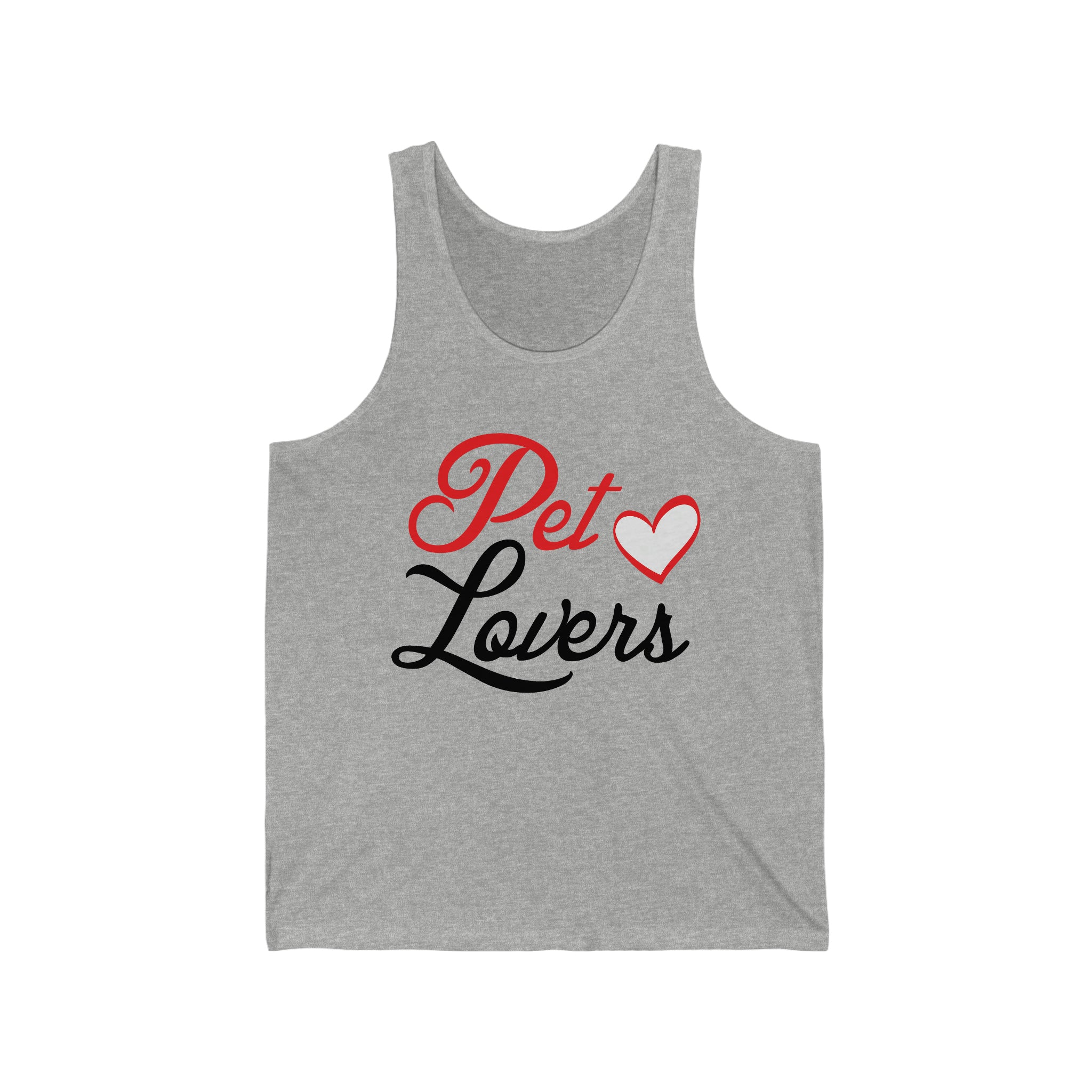 Pet Lovers - Unisex Jersey Tank Top