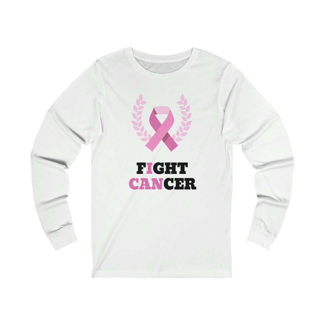 Fight Cancer I Can - Unisex Jersey Long Sleeve Tee