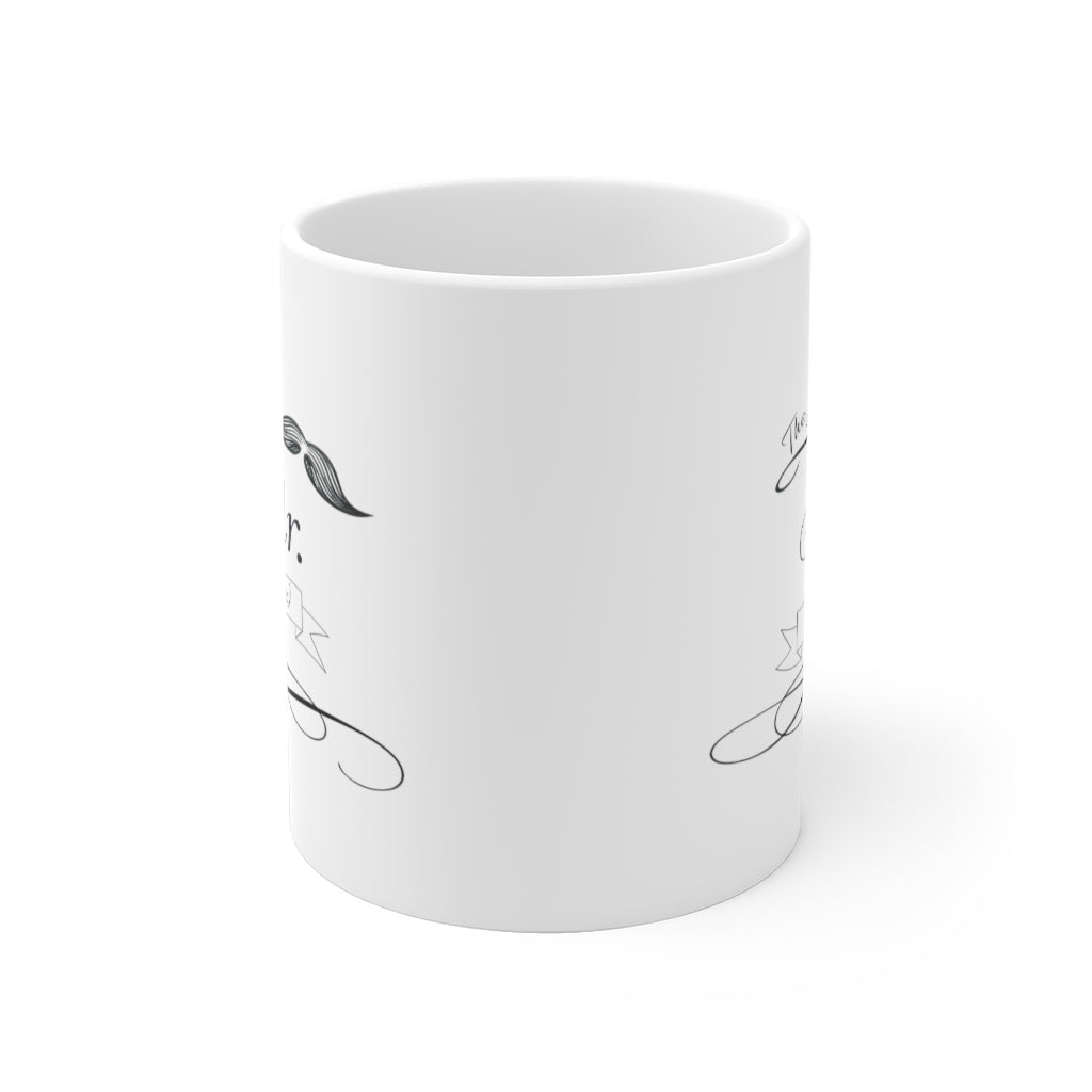 The Mr. Established Wedding Date Customizable - White Ceramic Mug 2 sizes Available