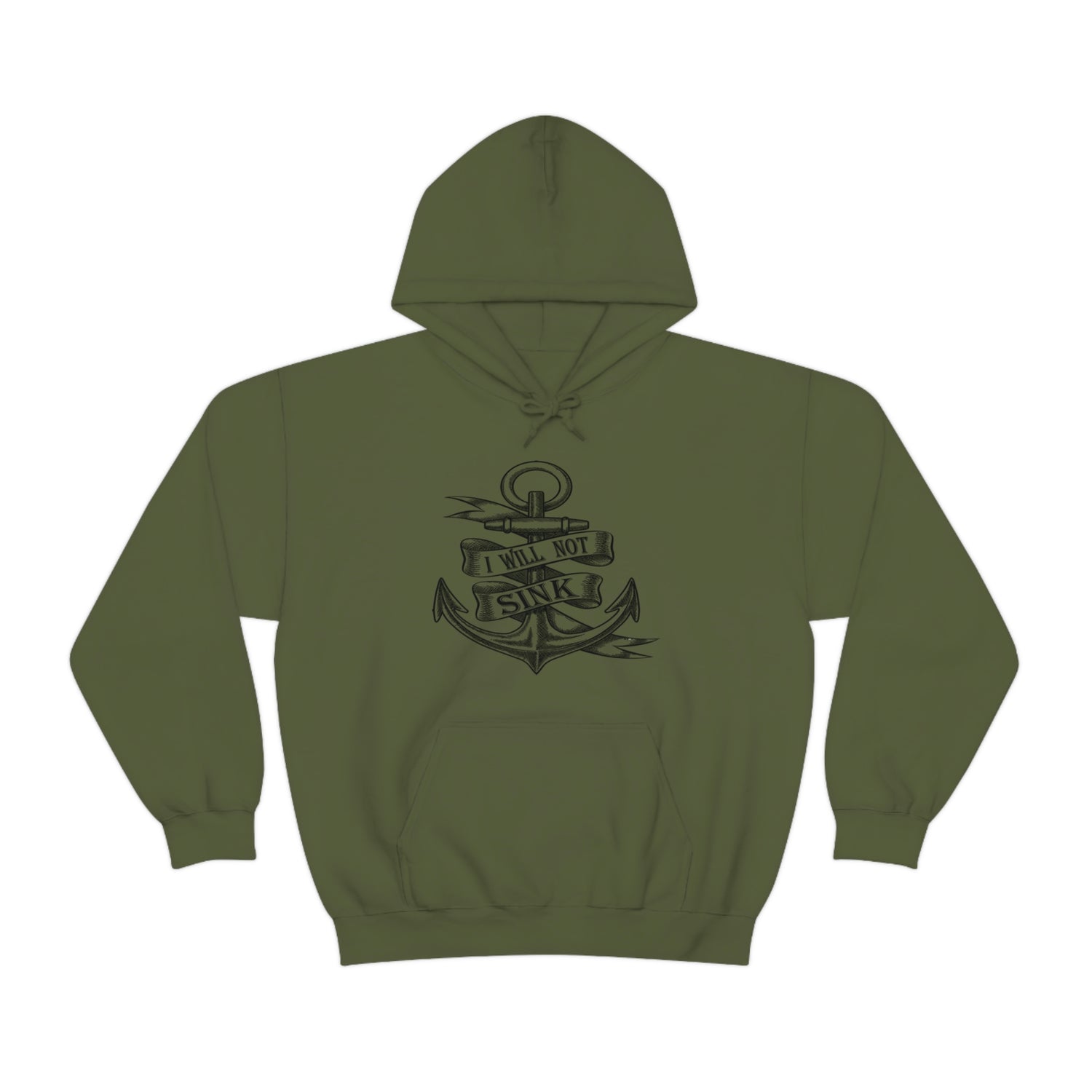 I Will Not Sink - Unisex Heavy Blend™ Hooded Sweatshirt