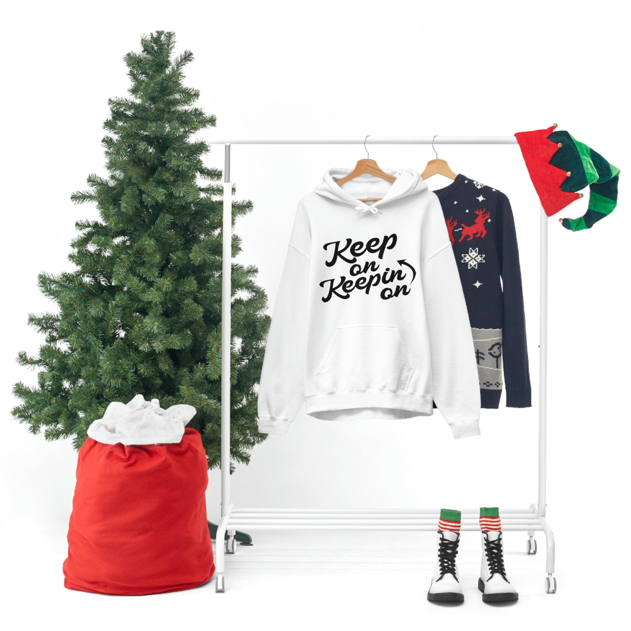 Keep On Keepin On - Unisex Heavy Blend™ Hooded Sweatshirt