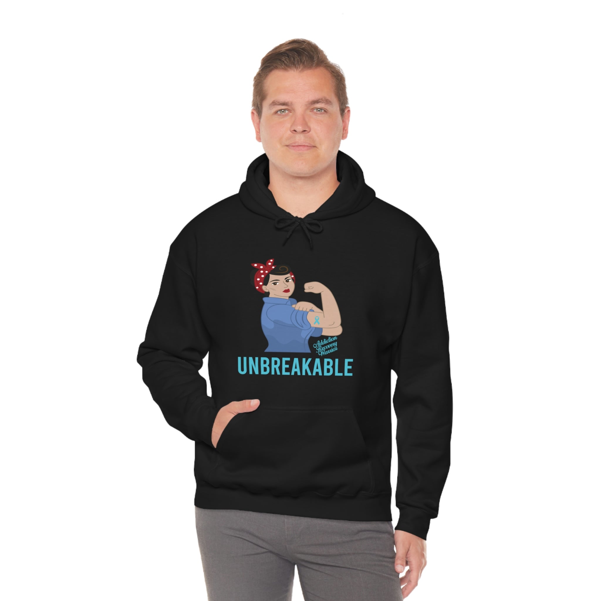 Unbreakable - Unisex Heavy Blend™ Hooded Sweatshirt